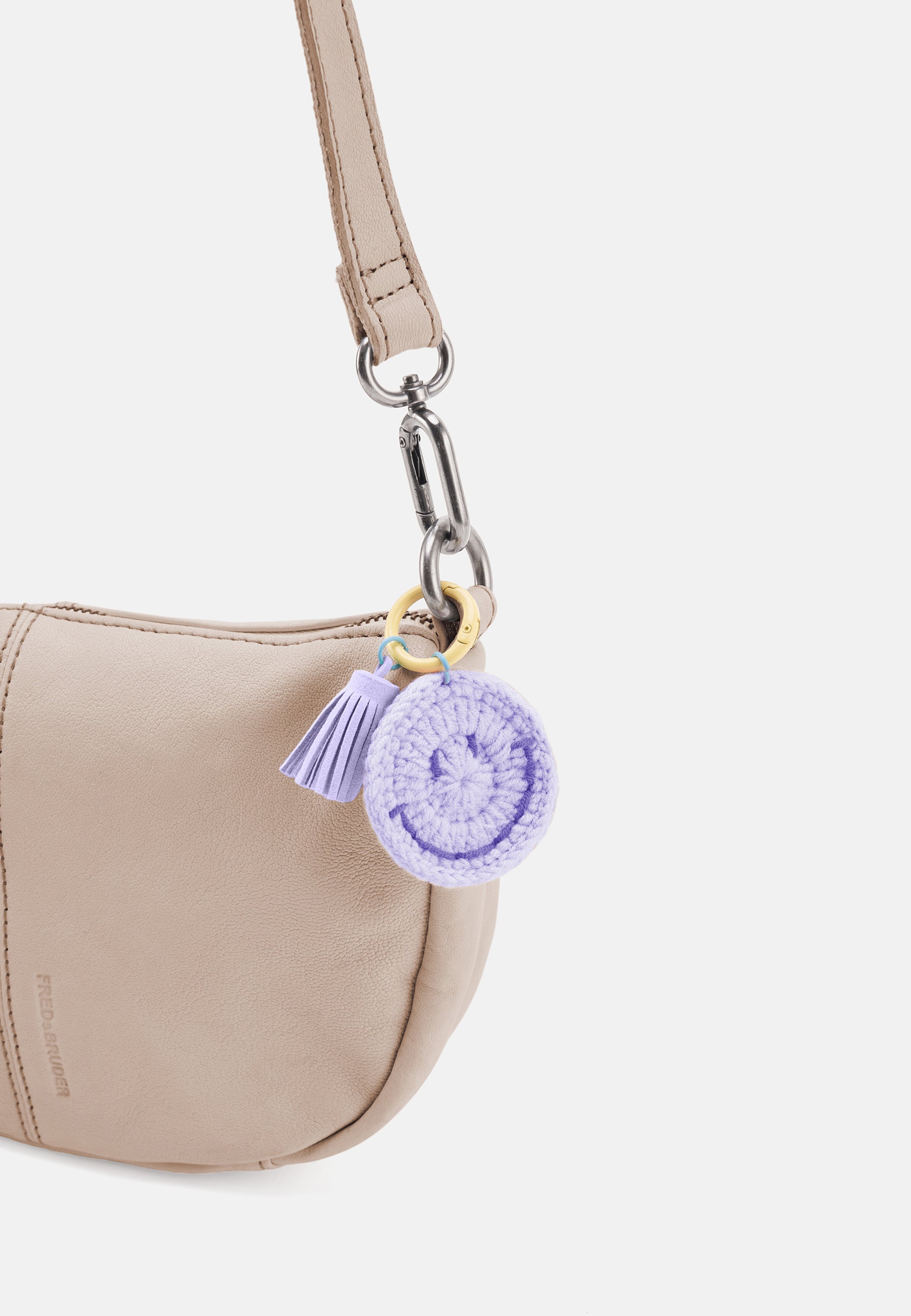 Take a Smile Halfmoon Bag