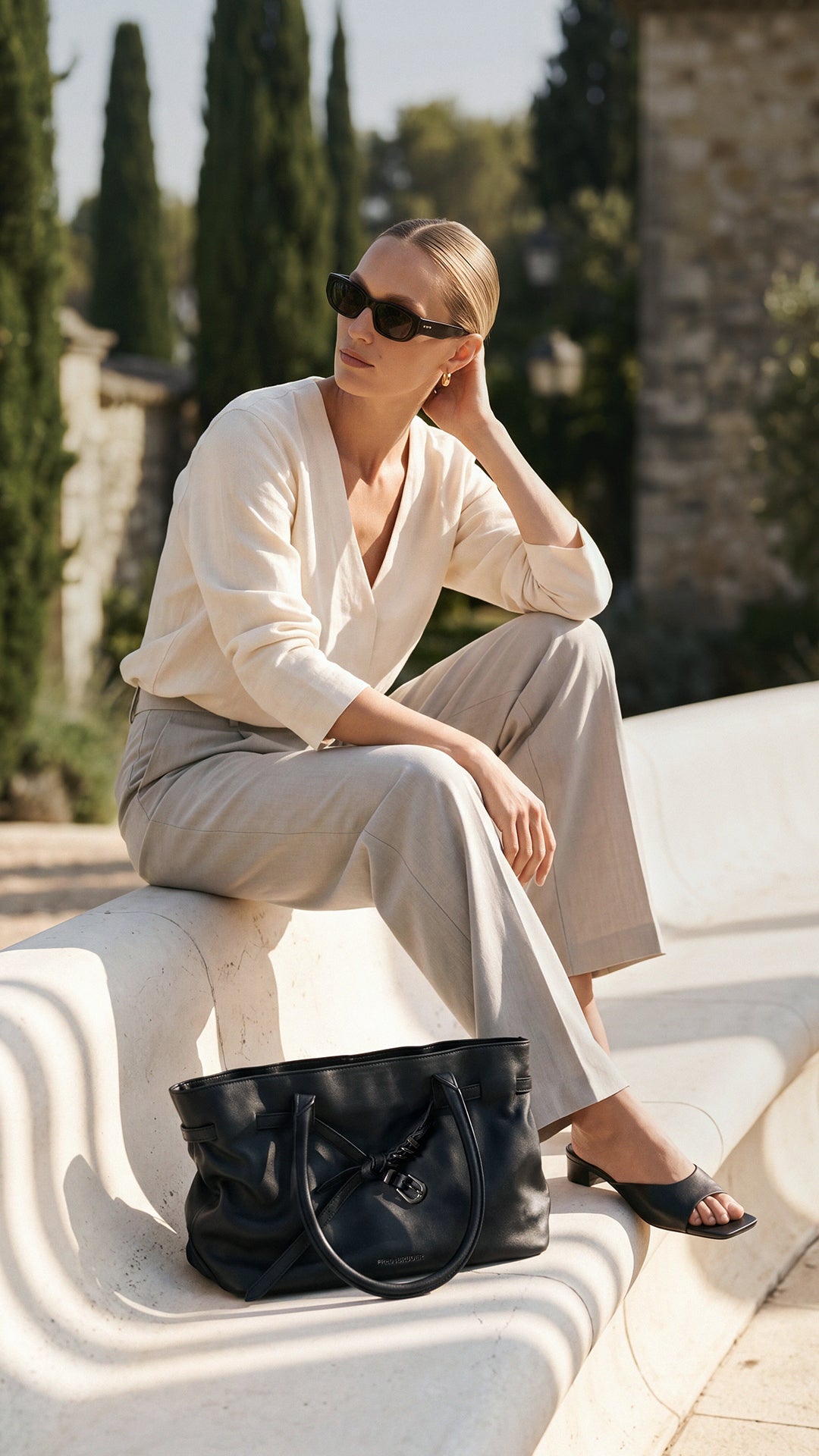 Belted With Love Shopper
