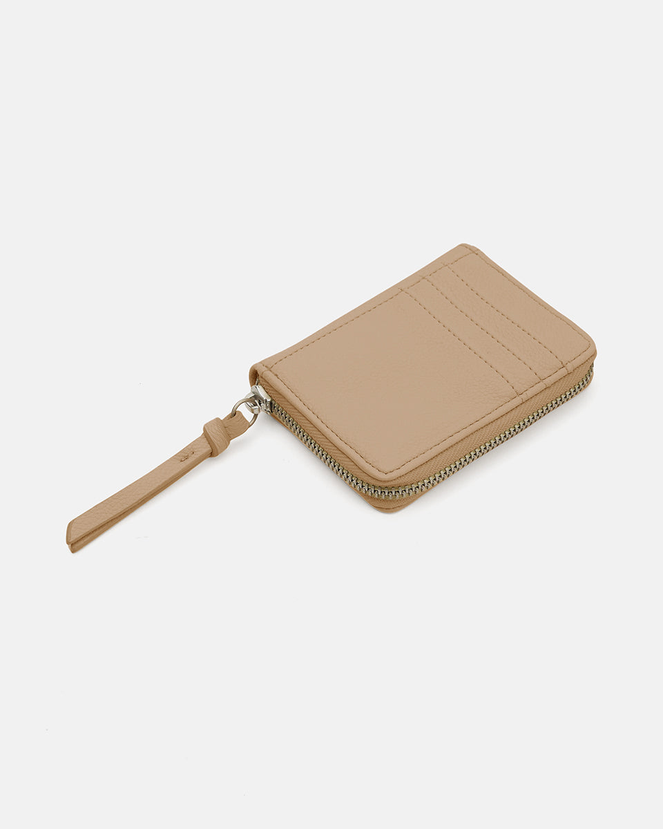 FREDsBRUDER- Accesoires>Damen>Ledergeldbörse>Lederportmonnaie>Kleingeldbeutel- Carry Me Everywhere Nugget- earthy brown / OS-rose / OS