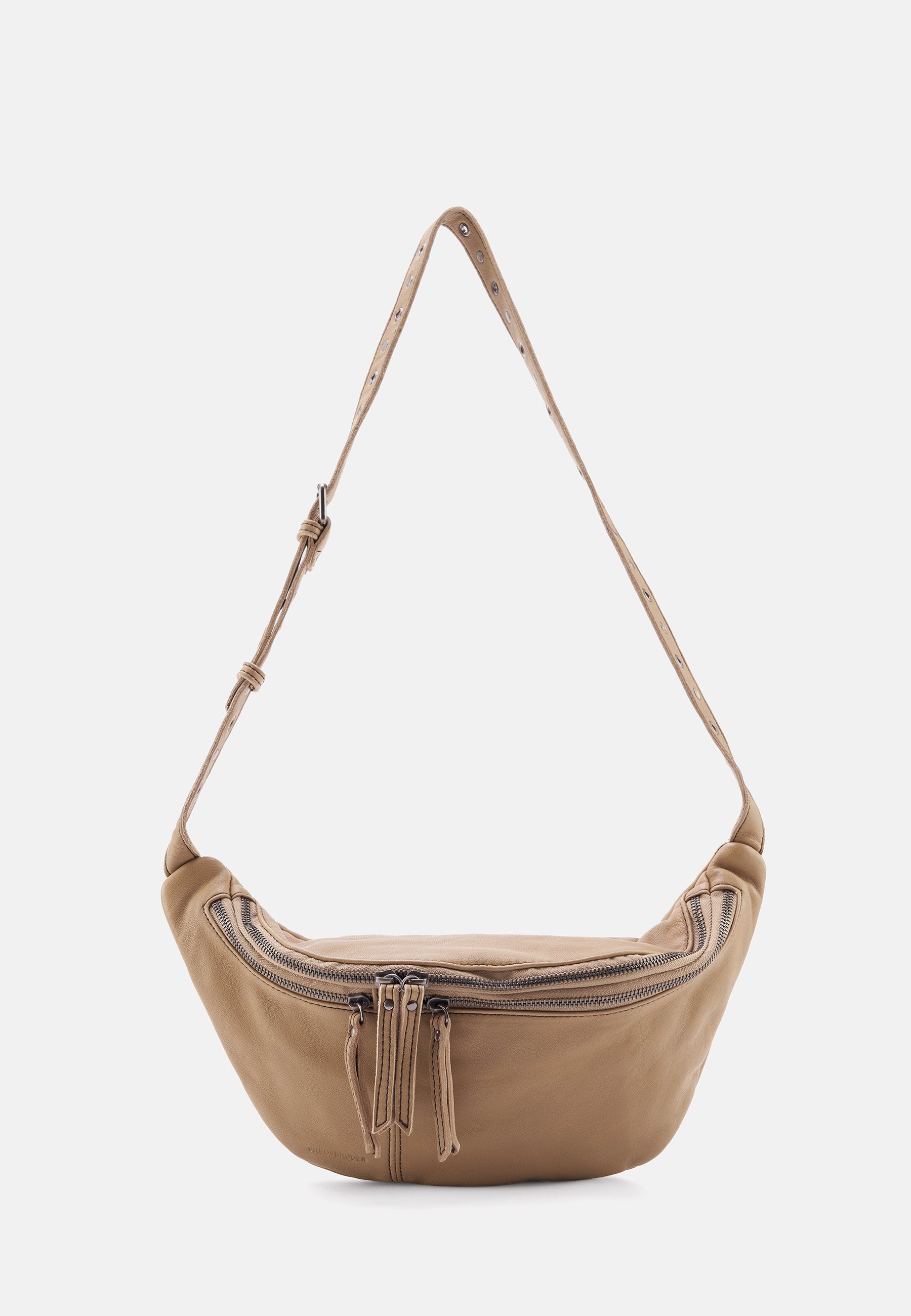 FREDsBRUDER- Handtaschen>Damen>Ledertaschen>Gürteltasche- Me and My Beltbag- black / OS-caramel / OS-dusty blue / OS