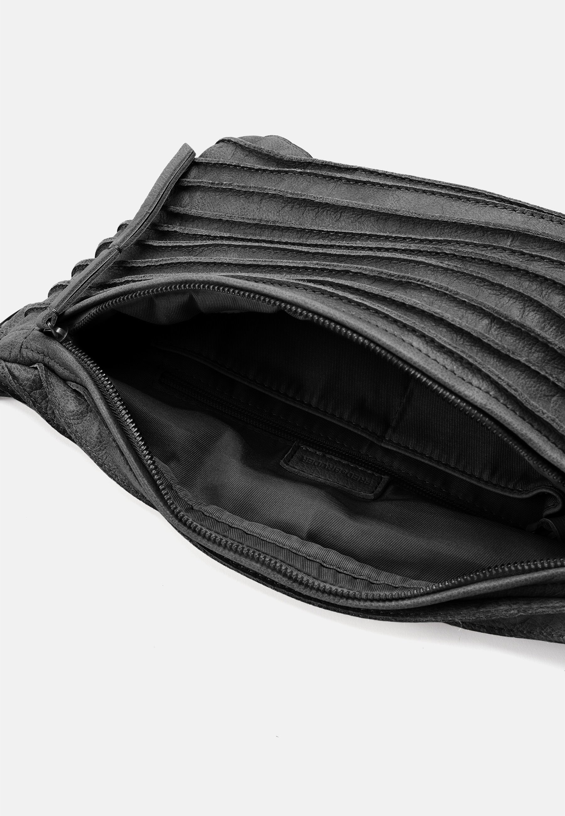 FREDsBRUDER- Handtaschen>Damen>Ledertaschen>Gürteltaschen- Riffel Beltbag- black / OS-caramel / OS-dirty stone / OS-sky blue / OS-lavender / OS-powder rose / OS