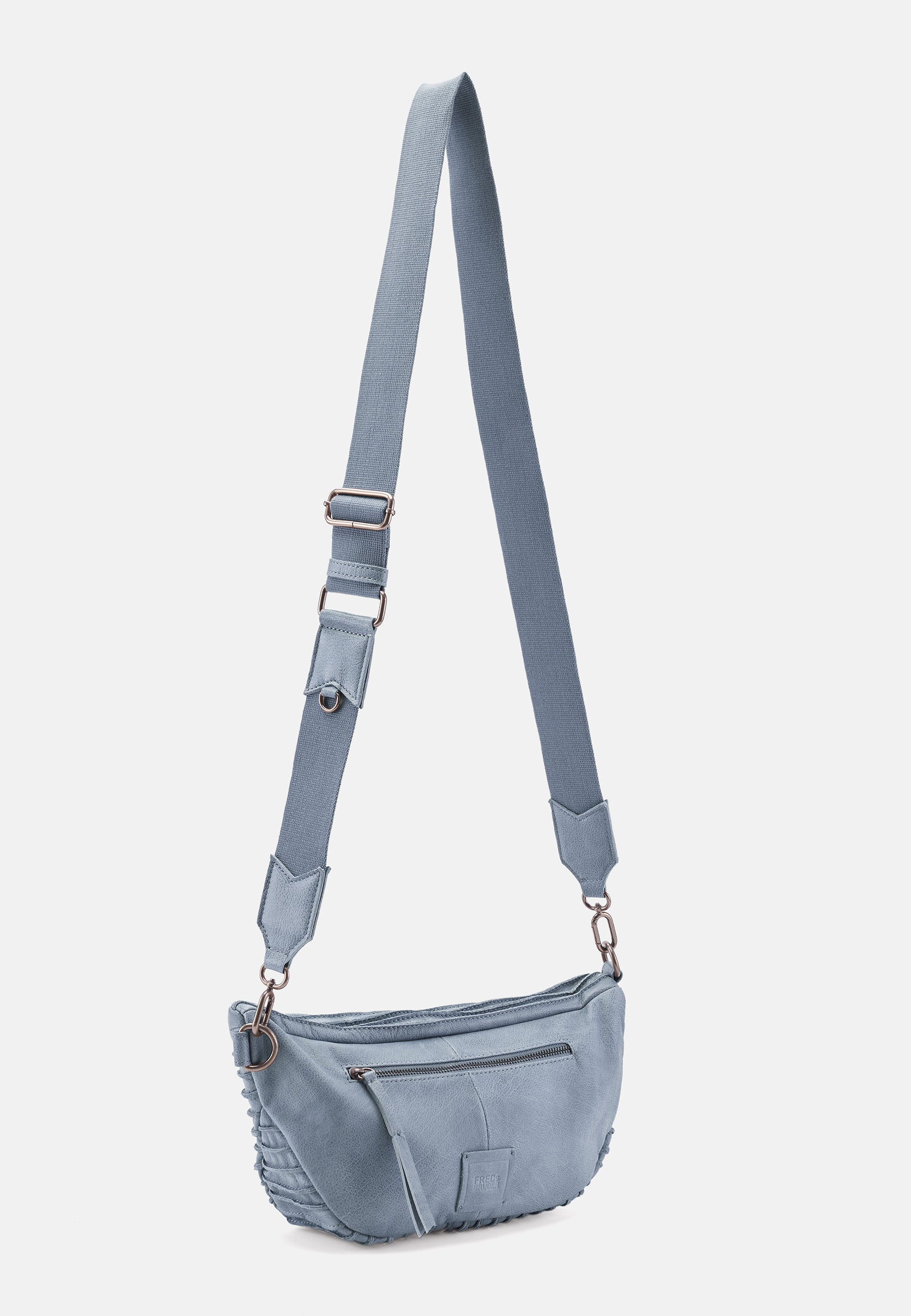 FREDsBRUDER- Handtaschen>Damen>Ledertaschen>Gürteltaschen- Riffel Beltbag- black / OS-caramel / OS-dirty stone / OS-sky blue / OS-lavender / OS-powder rose / OS