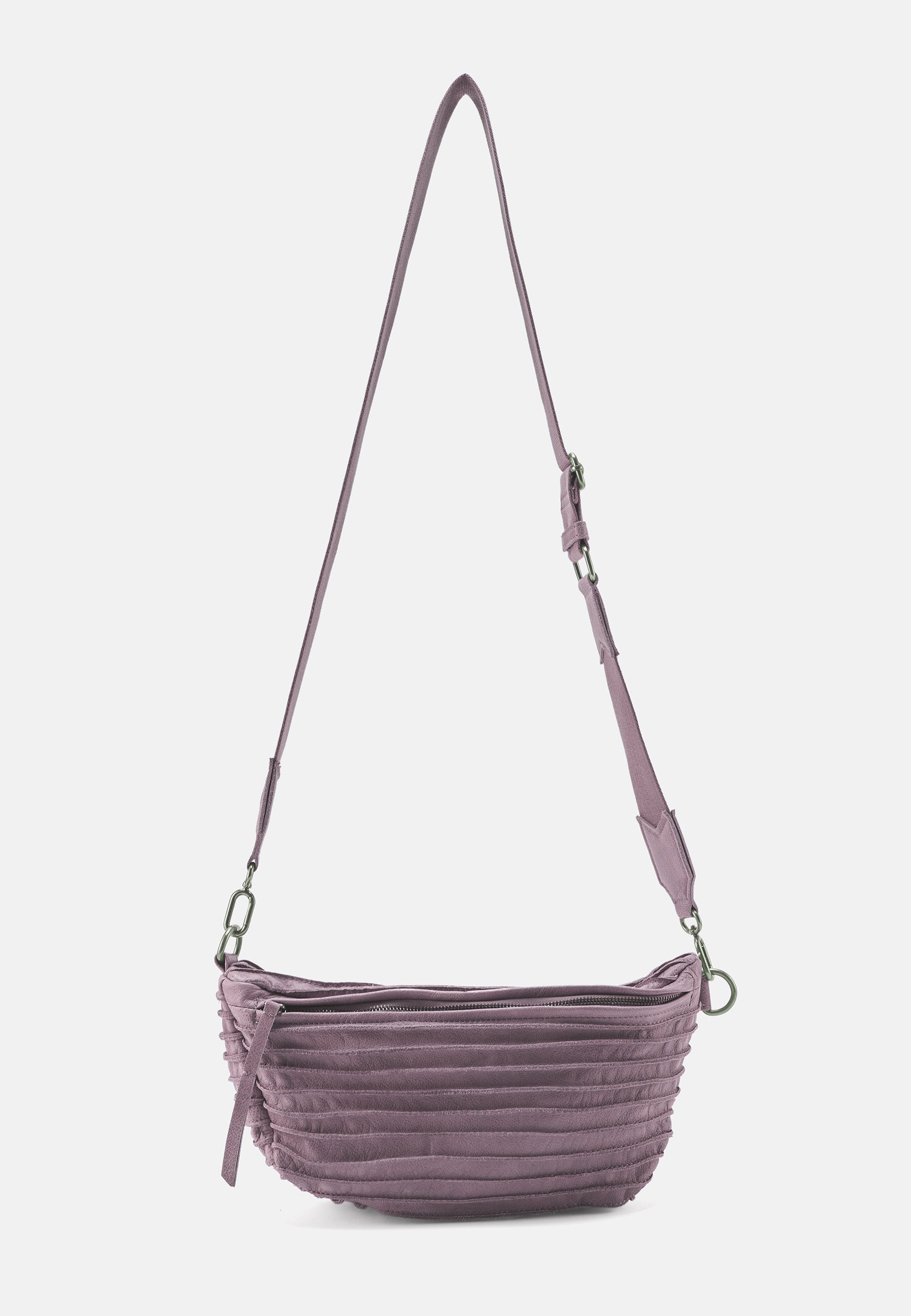 FREDsBRUDER- Handtaschen>Damen>Ledertaschen>Gürteltaschen- Riffel Beltbag- black / OS-caramel / OS-dirty stone / OS-sky blue / OS-lavender / OS-powder rose / OS