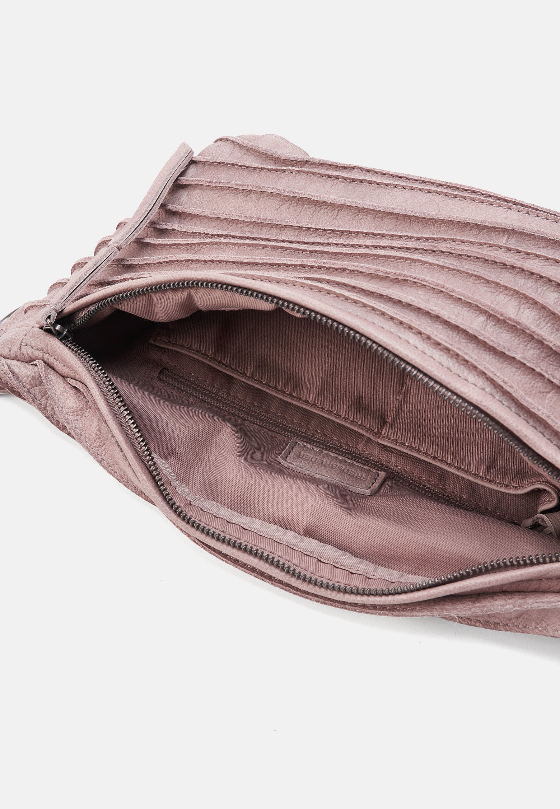 FREDsBRUDER- Handtaschen>Damen>Ledertaschen>Gürteltaschen- Riffel Beltbag- black / OS-caramel / OS-dirty stone / OS-sky blue / OS-lavender / OS-powder rose / OS