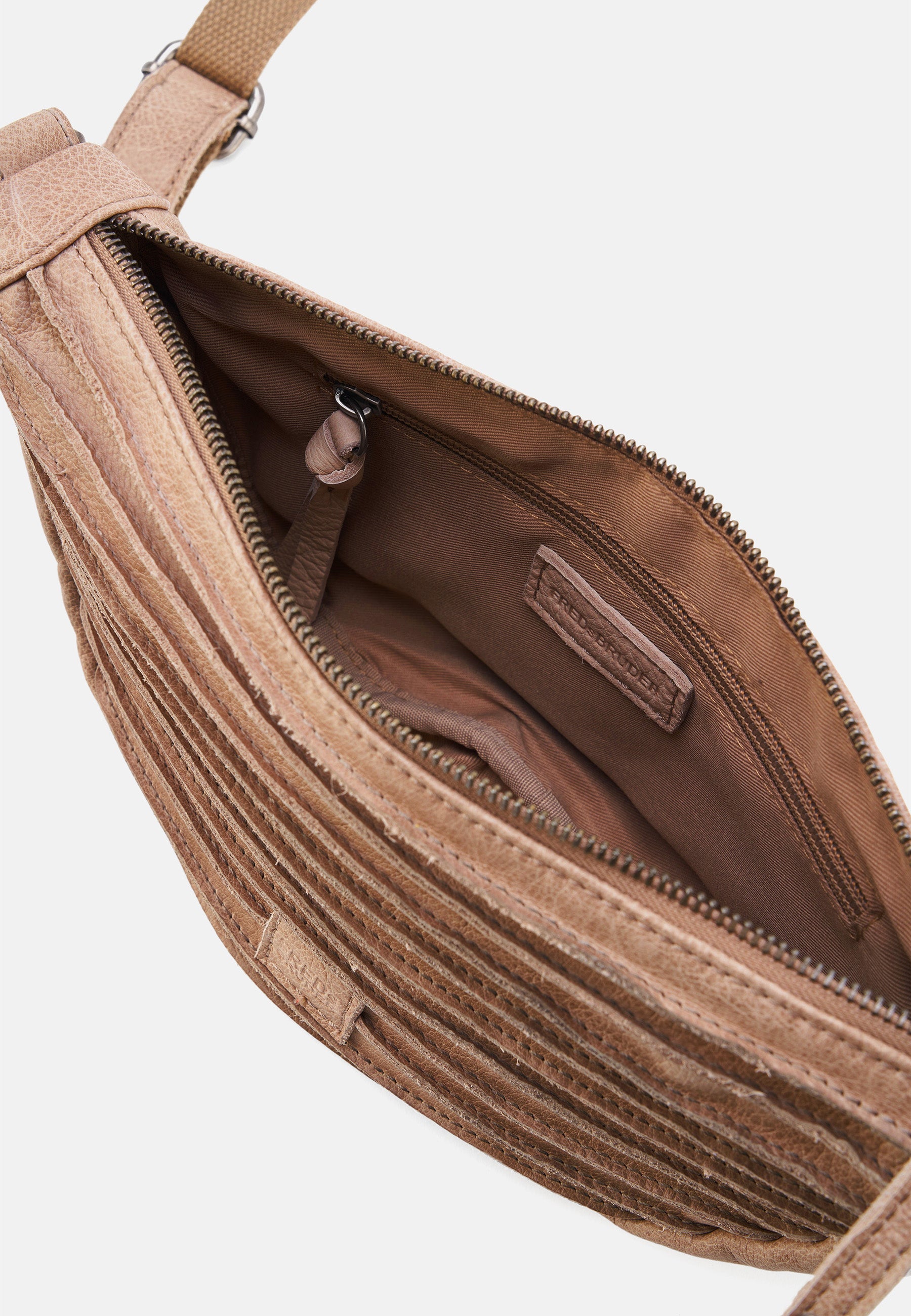 FREDsBRUDER- Handtaschen>Damen>Ledertaschen>Halbmond Taschen- Riffel Halfmoon Bag- black / OS-caramel / OS-sky blue / OS-lavender / OS