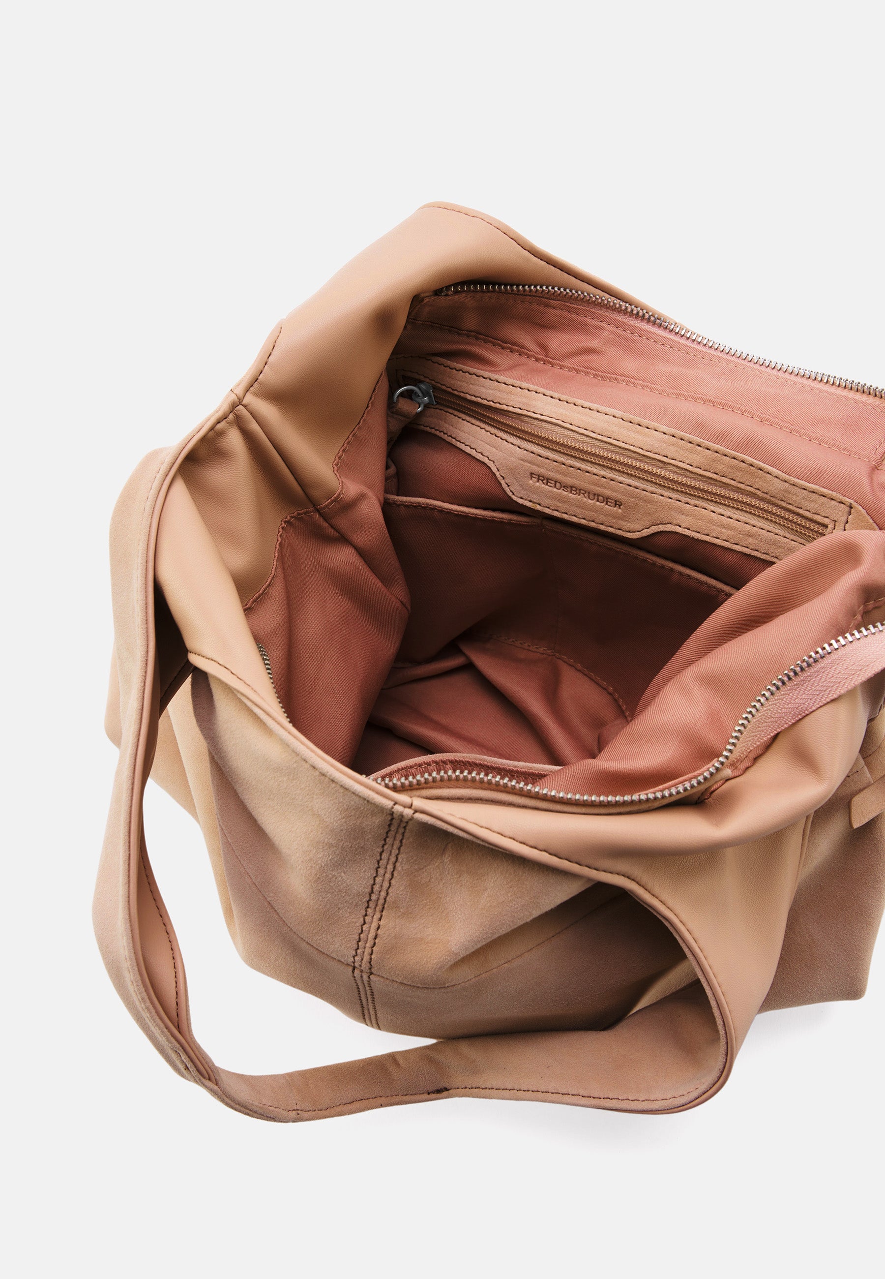 FREDsBRUDER- Handbag- Best to Come Hobo- soft caramel / OS-powder taupe / OS