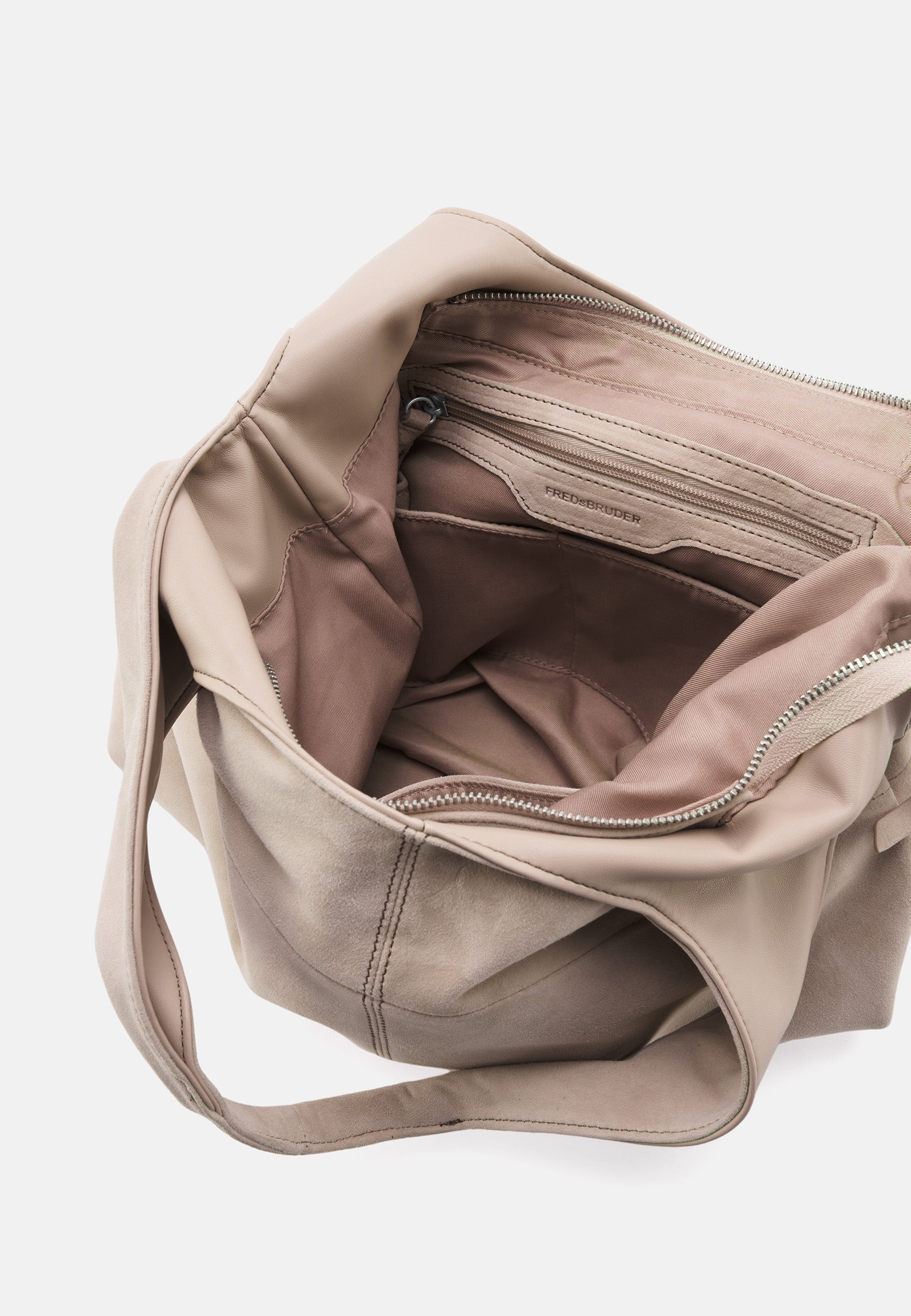 FREDsBRUDER- Handbag- Best to Come Hobo- soft caramel / OS-powder taupe / OS