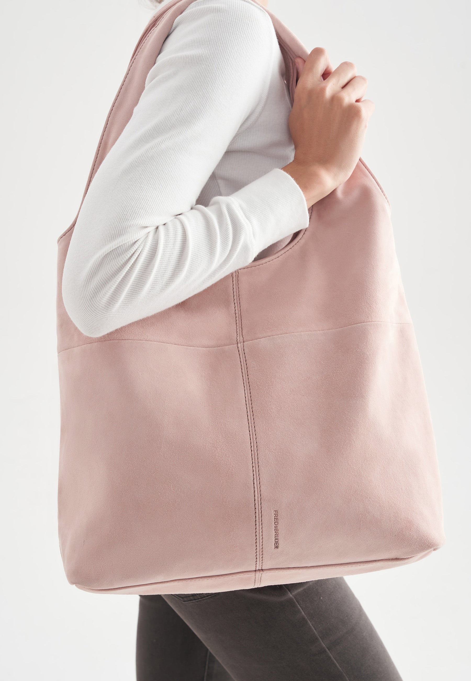 FREDsBRUDER- Handbag- Best to Come Hobo- soft caramel / OS-powder taupe / OS