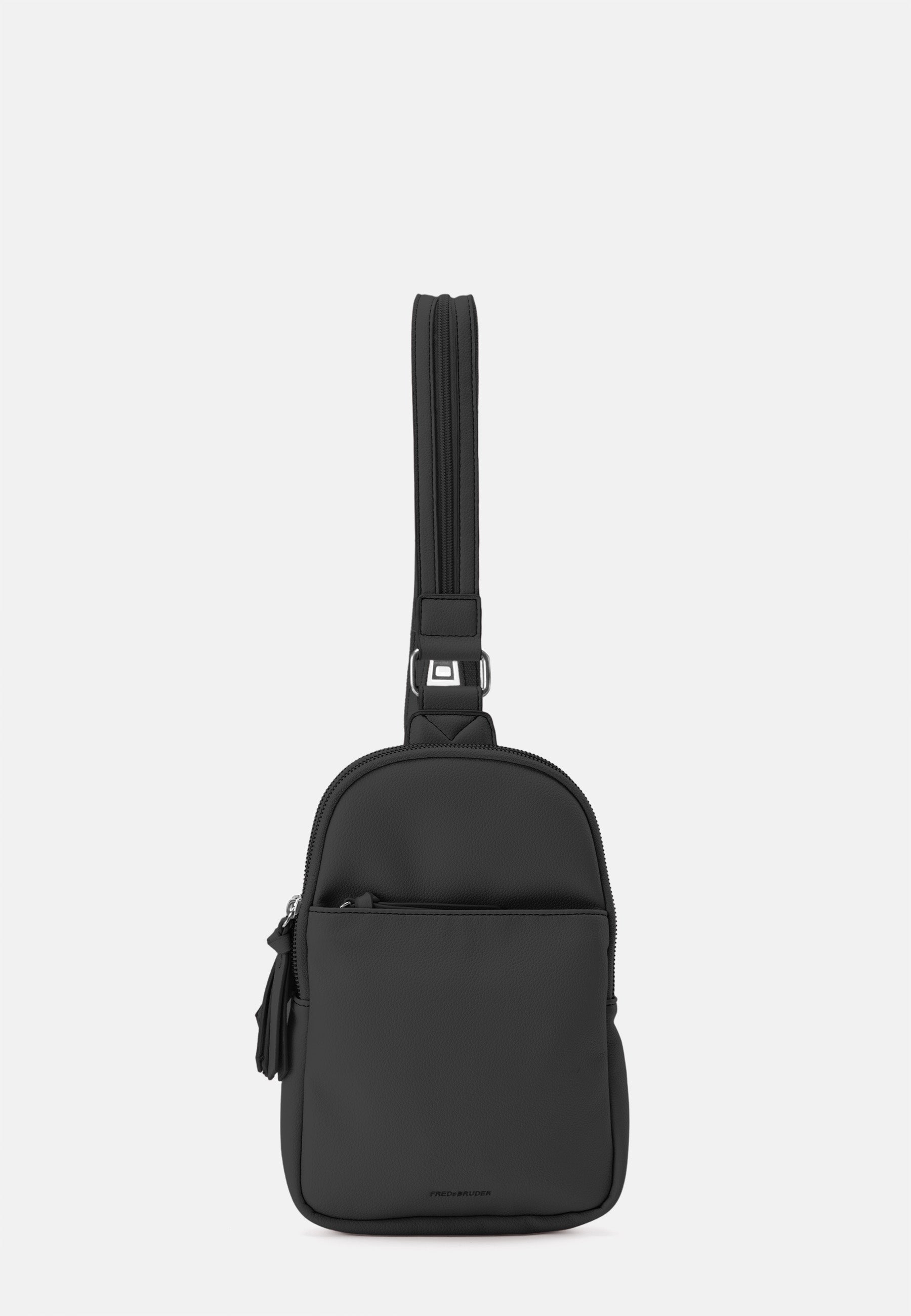 FREDsBRUDER- Handtaschen>Damen>Ledertaschen>Crossbody Taschen- Bestie Hybrid Crossbag- black / OS-powder taupe / OS