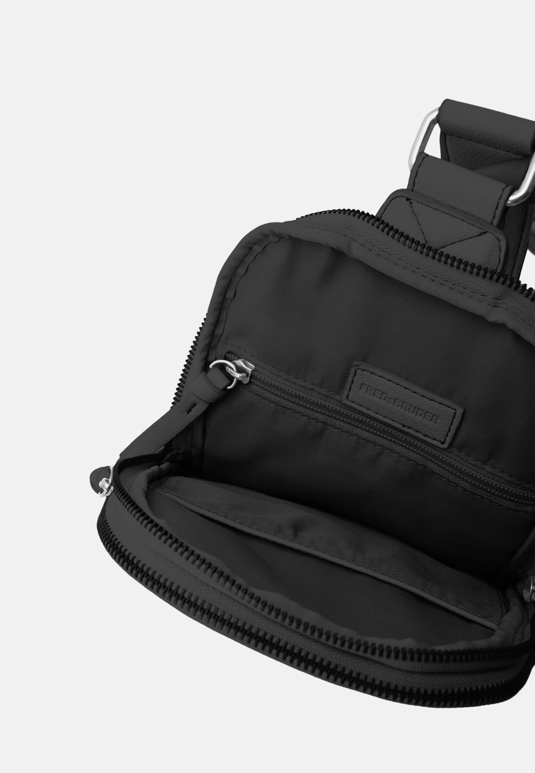 FREDsBRUDER- Handtaschen>Damen>Ledertaschen>Crossbody Taschen- Bestie Hybrid Crossbag- black / OS-powder taupe / OS