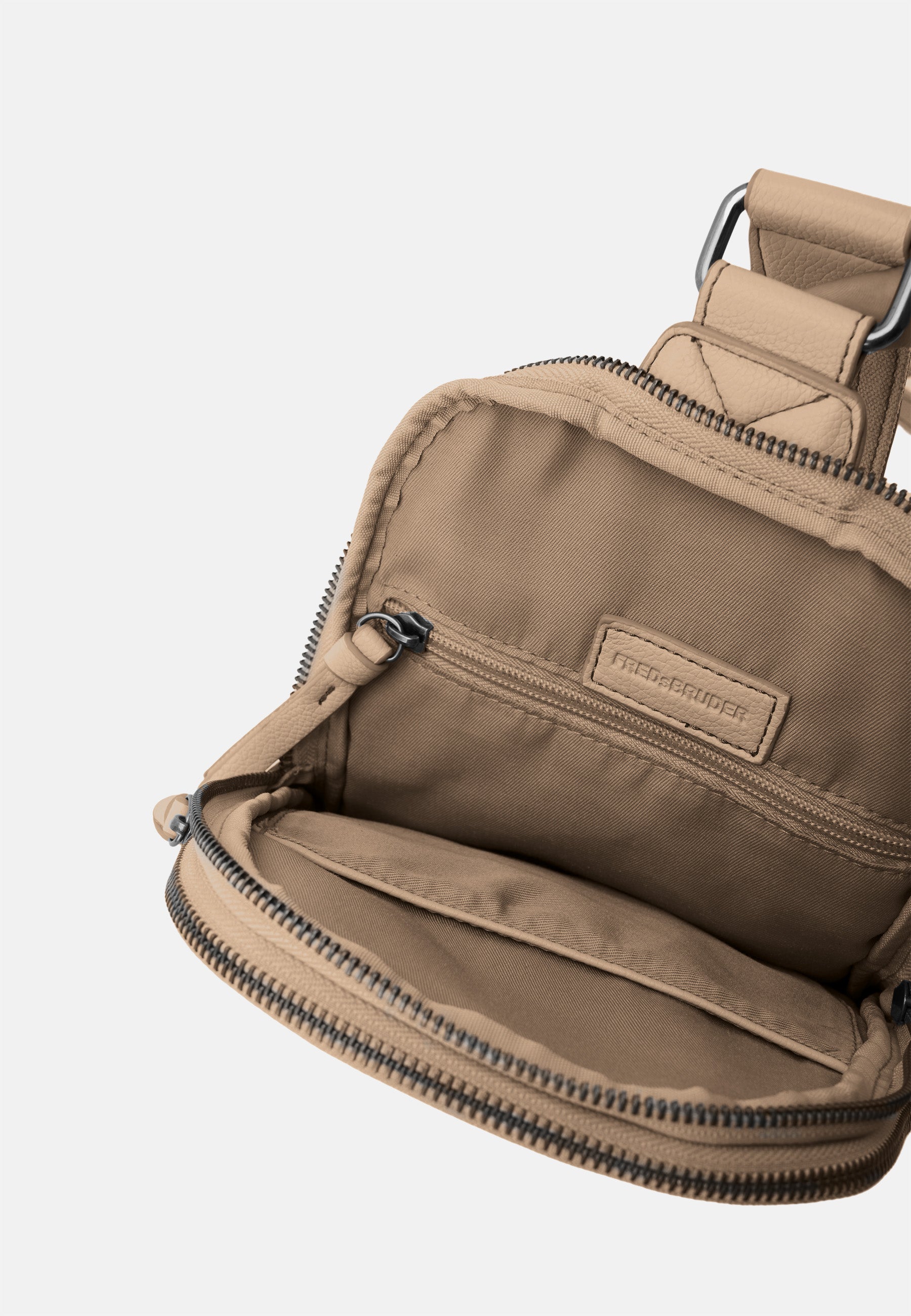 FREDsBRUDER- Handtaschen>Damen>Ledertaschen>Crossbody Taschen- Bestie Hybrid Crossbag- black / OS-powder taupe / OS