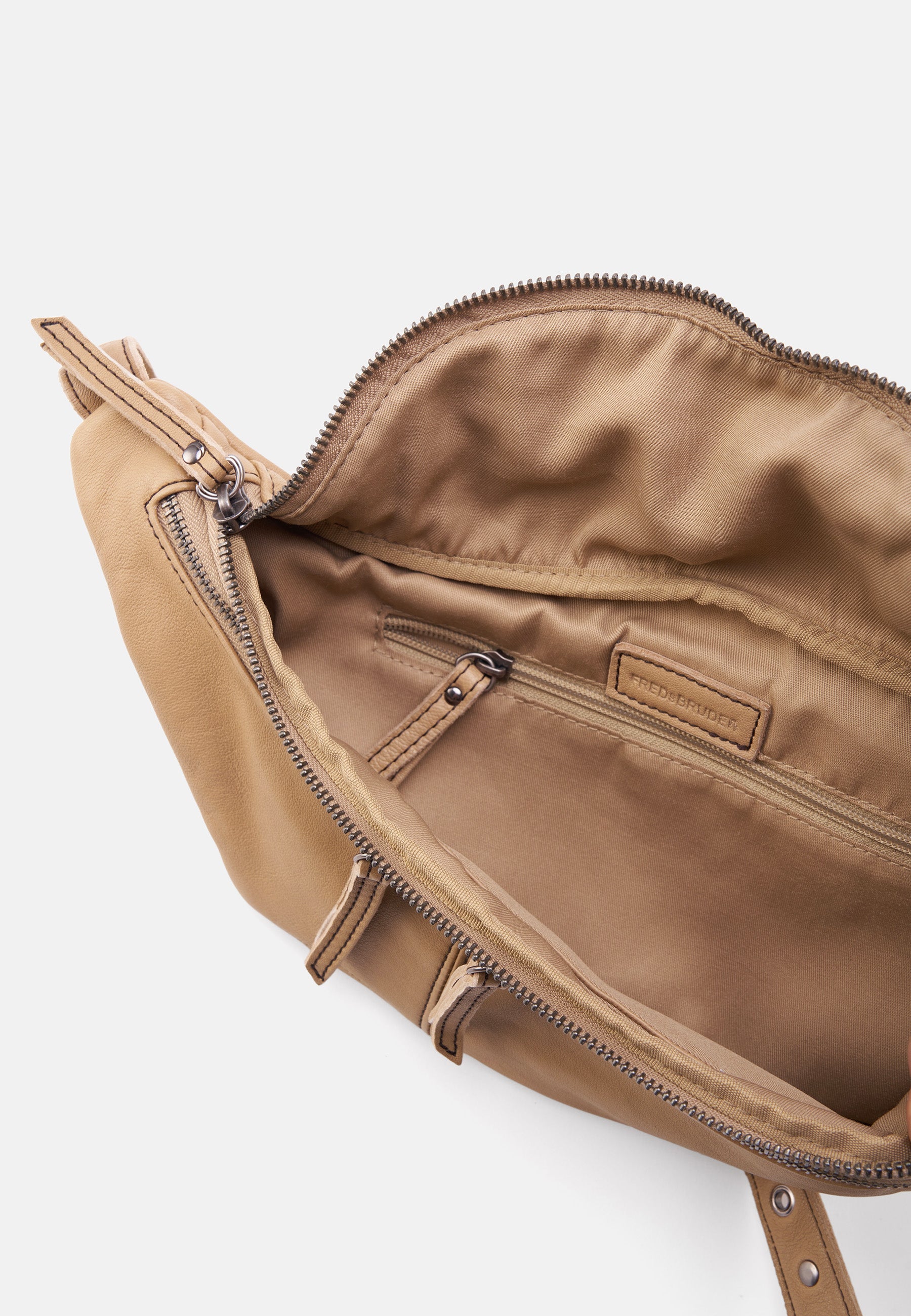 FREDsBRUDER- Handtaschen>Damen>Ledertaschen>Gürteltasche- Me and My Beltbag- black / OS-caramel / OS-dusty blue / OS