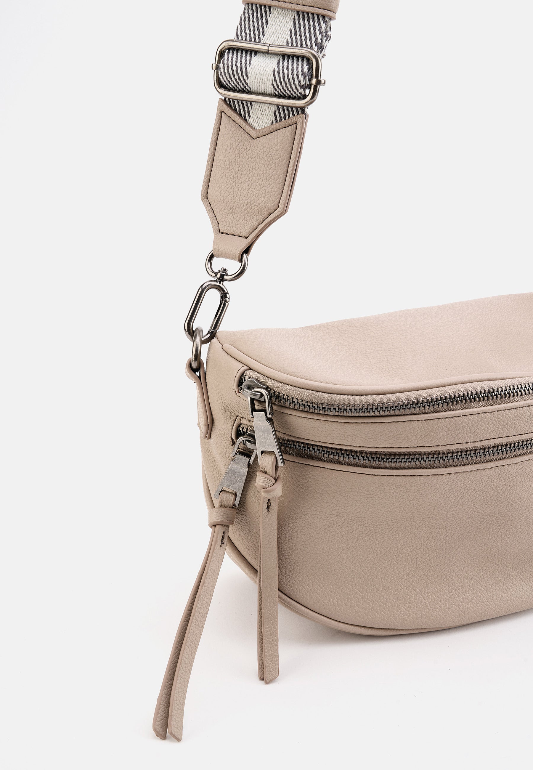 FREDsBRUDER- Handtaschen>Damen>Ledertaschen>Gürteltaschen- Bestie Beltbag- black / OS-oat milk / OS-powder taupe / OS