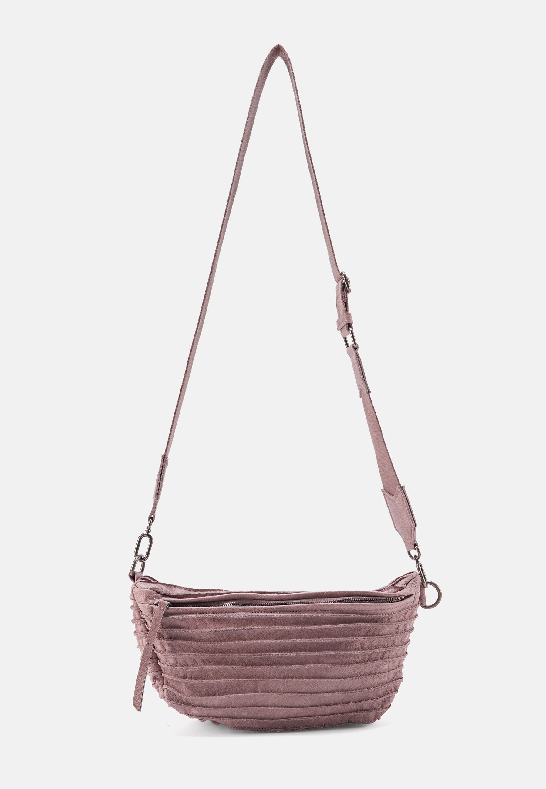 FREDsBRUDER- Handtaschen>Damen>Ledertaschen>Gürteltaschen- Riffel Beltbag- black / OS-caramel / OS-dirty stone / OS-sky blue / OS-lavender / OS-powder rose / OS