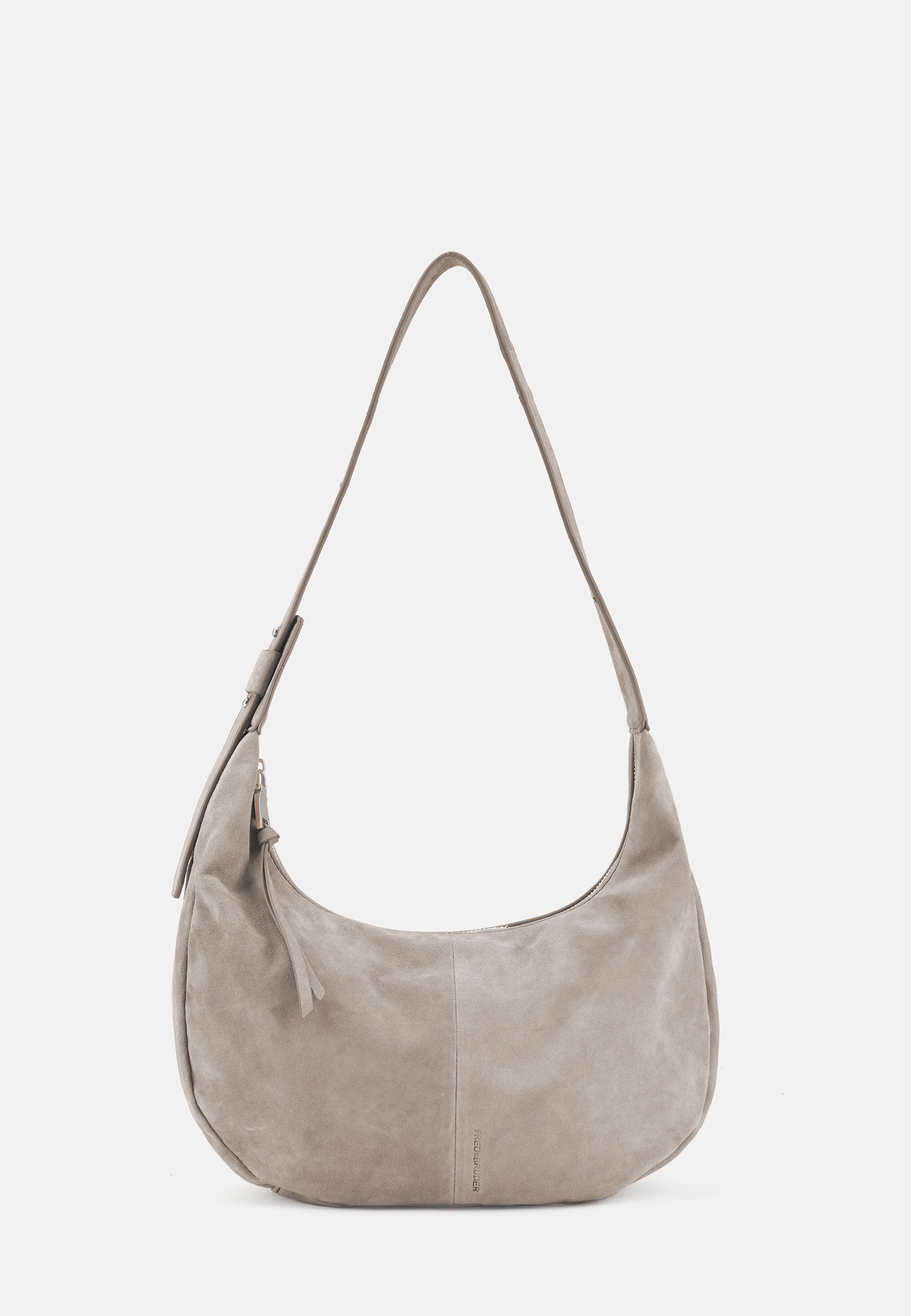 FREDsBRUDER- Handtaschen>Damen>Ledertaschen>Halbrunde Hobo Tasche- Best to Come Round Hobo- soft caramel / OS-powder taupe / OS