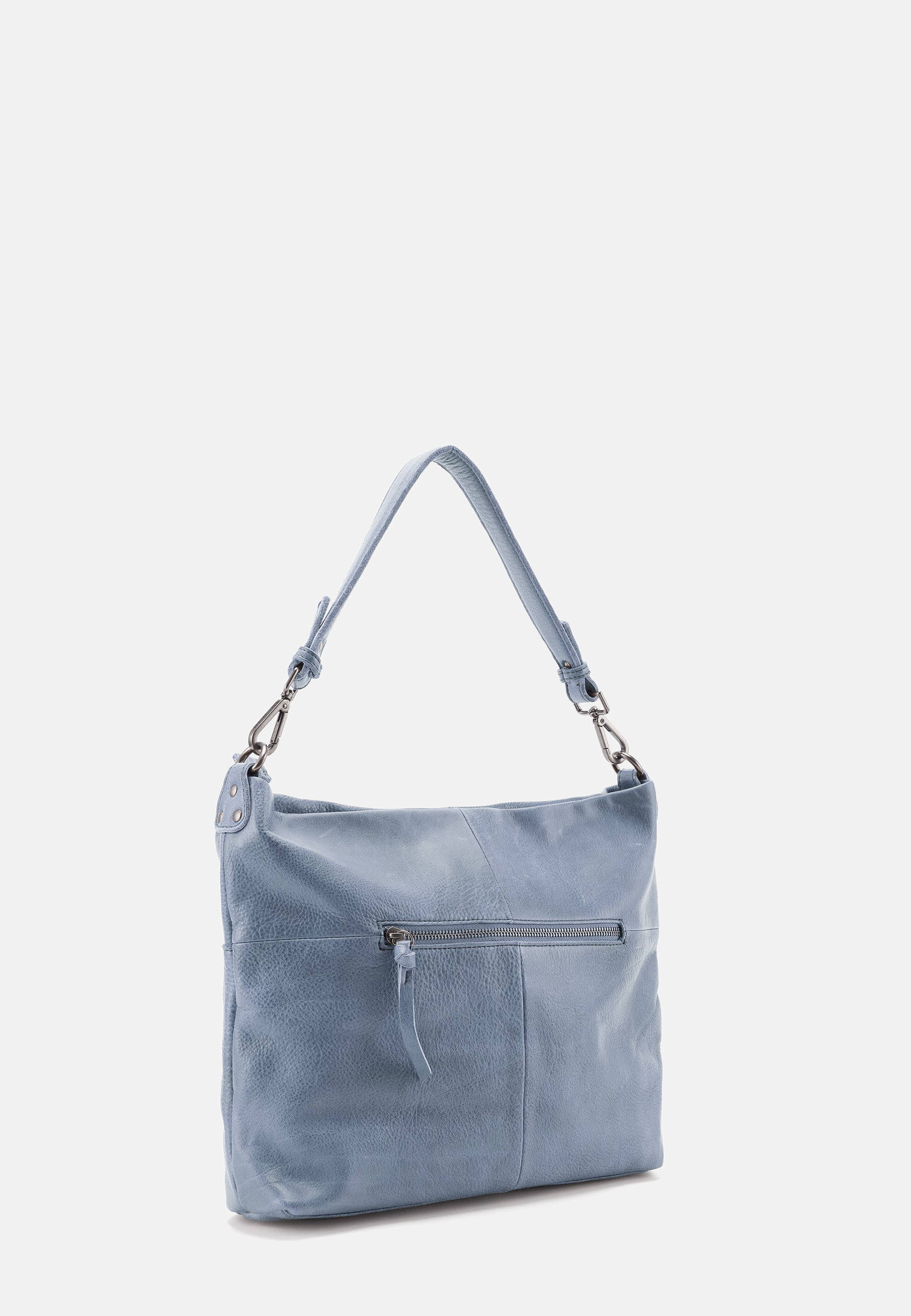 FREDsBRUDER- Handtaschen>Damen>Ledertaschen>Hobo Tasche>Tasche mit Reißverschluss- My Old Friend Hobo With Front Zipper- black / OS-caramel / OS-sky blue / OS
