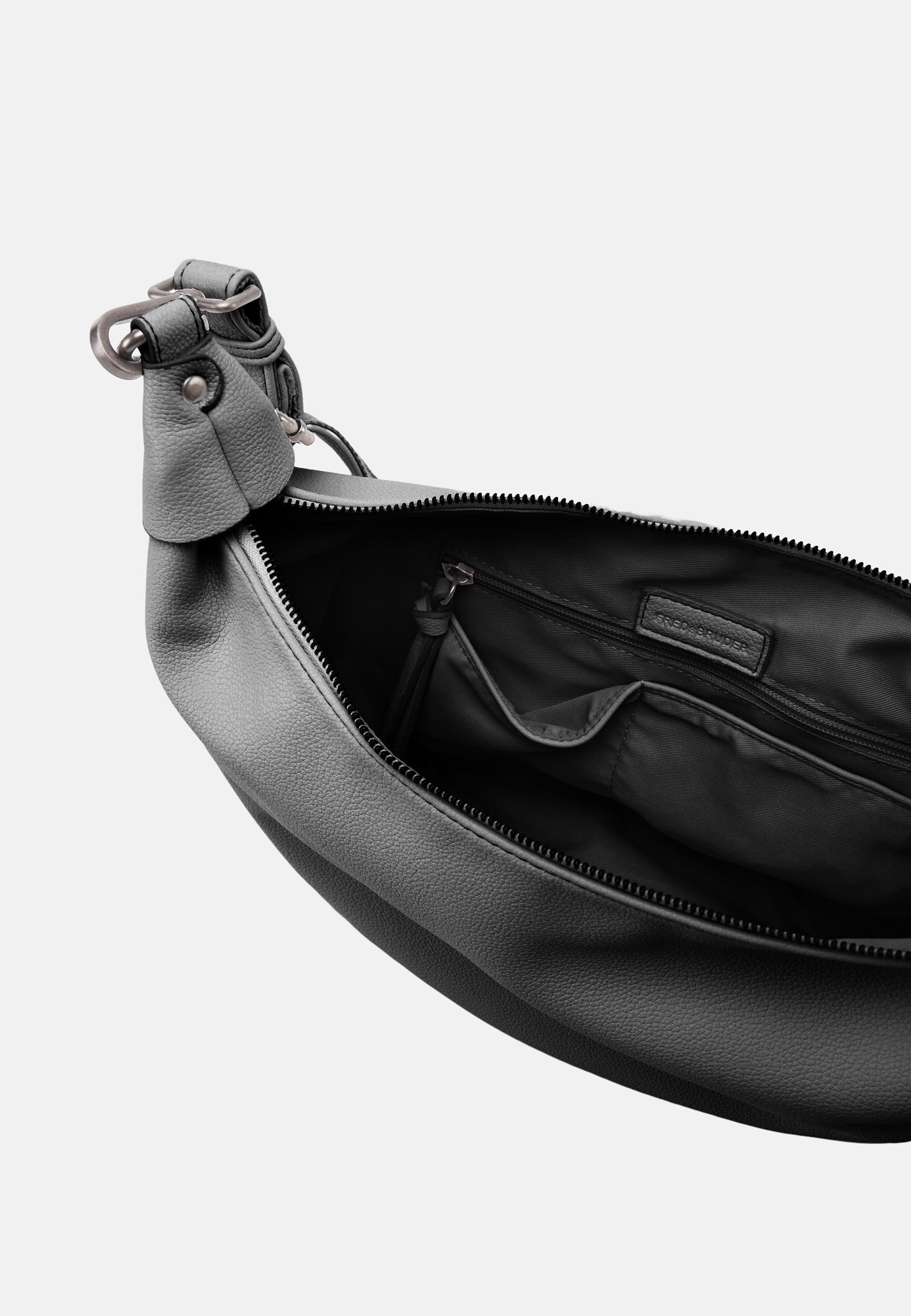 FREDsBRUDER- Handtaschen>Damen>Ledertaschen>Hobo Taschen- Good Vibes Only Hobo- black / OS-oat milk / OS
