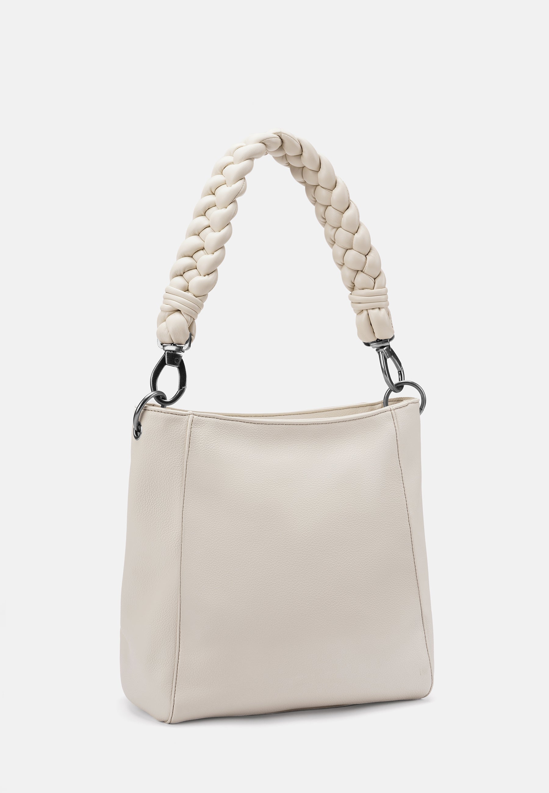 FREDsBRUDER- Handtaschen>Damen>Ledertaschen>Hobo Taschen- Good Vibes Only Midi Hobo- black / OS-oat milk / OS