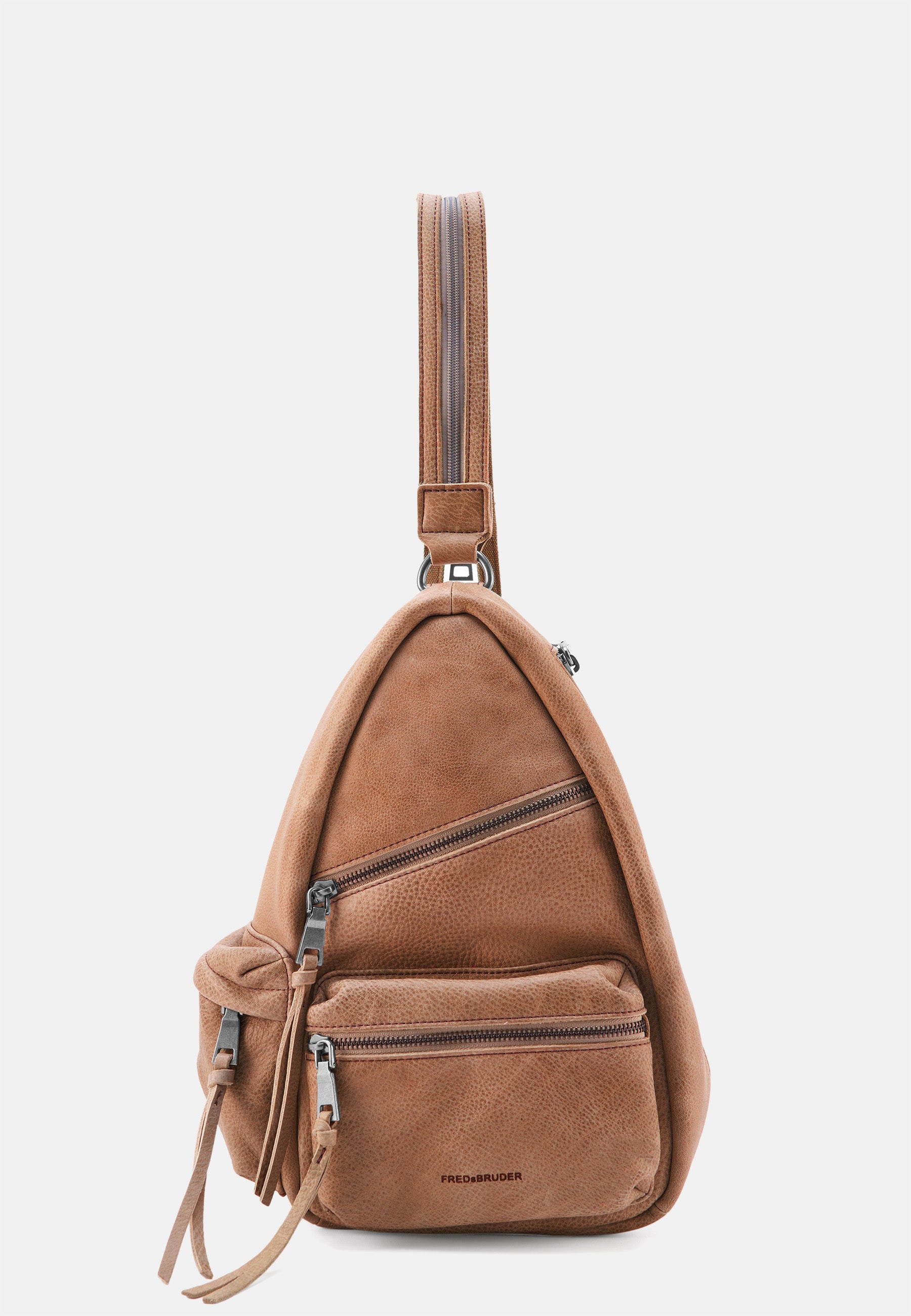 FREDsBRUDER- Handtaschen>Damen>Ledertaschen>Rucksack>Leder Rucksack- My Old Friend Backpack- black / OS-caramel / OS-cactus / OS-sky blue / OS-lavender / OS
