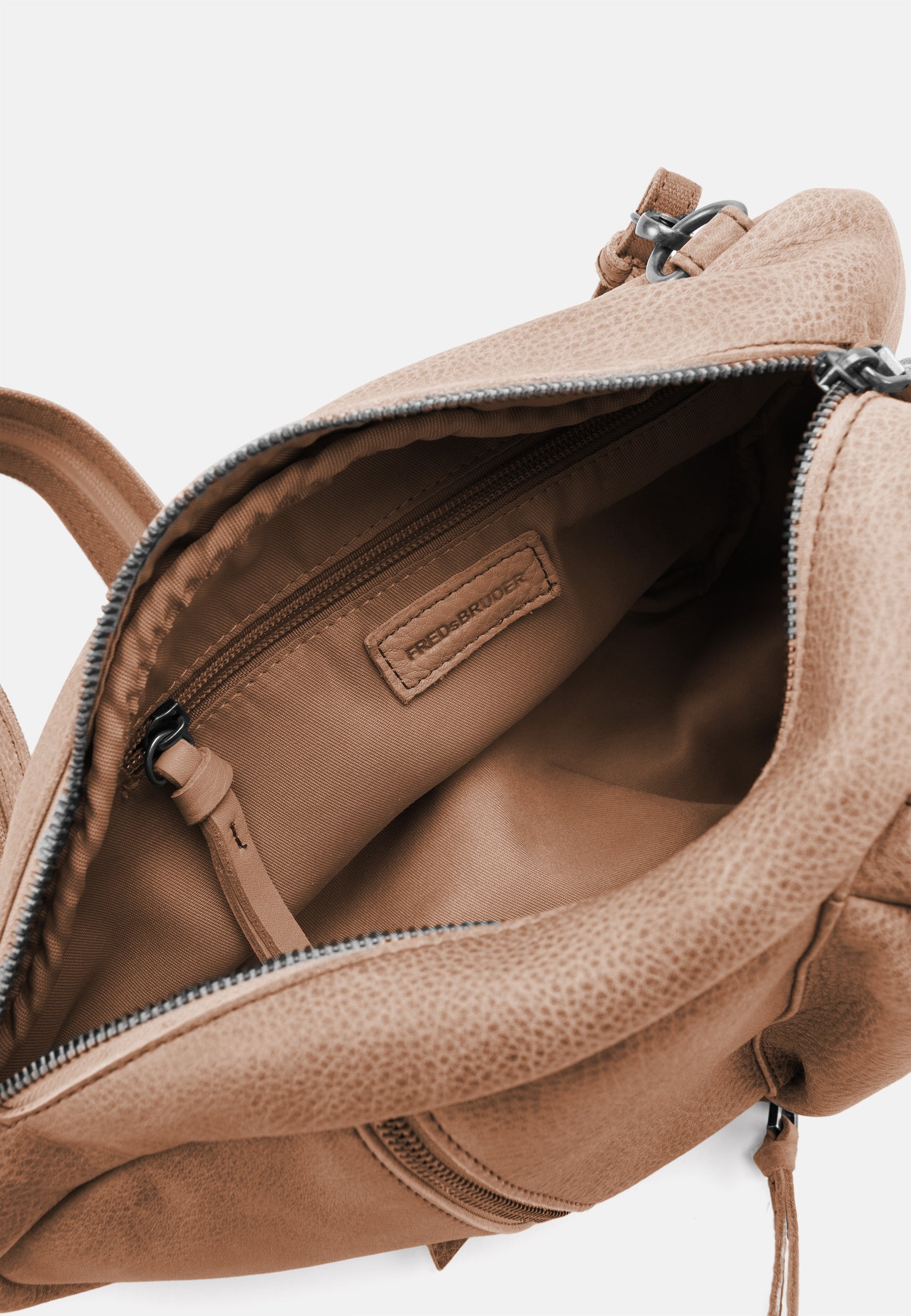 FREDsBRUDER- Handtaschen>Damen>Ledertaschen>Rucksack>Leder Rucksack- My Old Friend Backpack- black / OS-caramel / OS-cactus / OS-sky blue / OS-lavender / OS