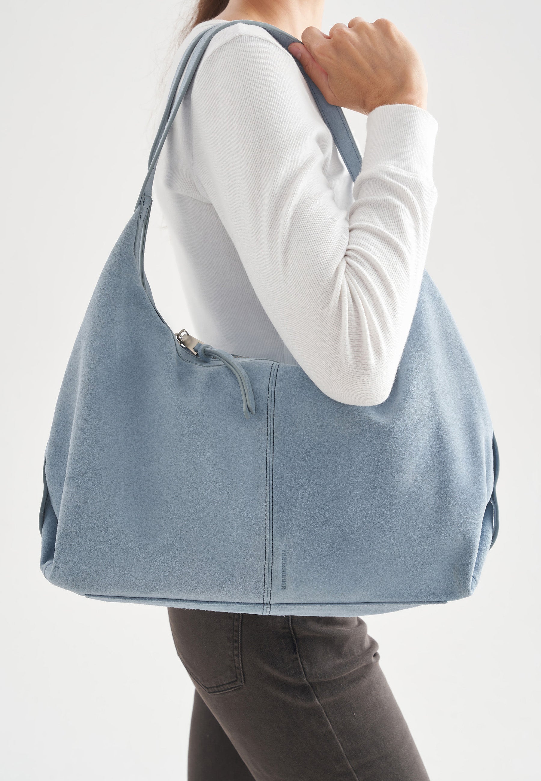 FREDsBRUDER- Handtaschen>Damen>Ledertaschen>Schultertaschen- Best to Come Shoulderbag- soft caramel / OS-powder taupe / OS-sky blue / OS