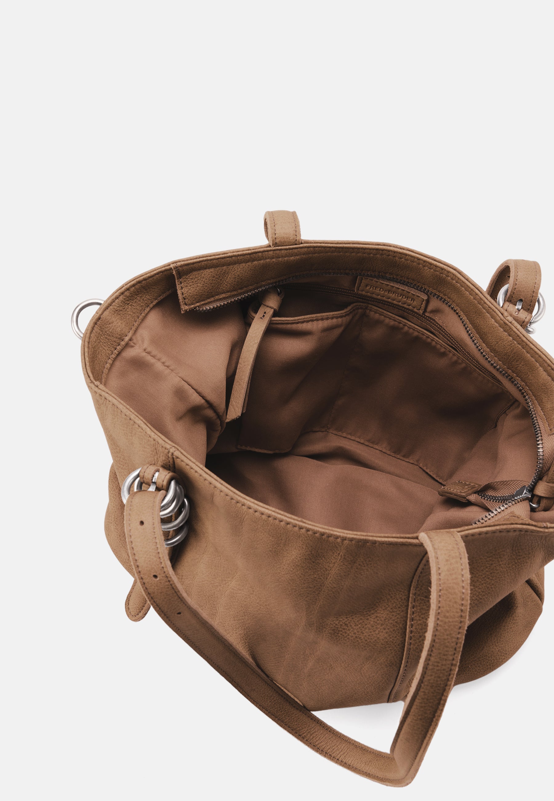 FREDsBRUDER- Handtaschen>Damen>Ledertaschen>Shopper Taschen- Ride Easy Shopper- black / OS-caramel / OS-dirty stone / OS