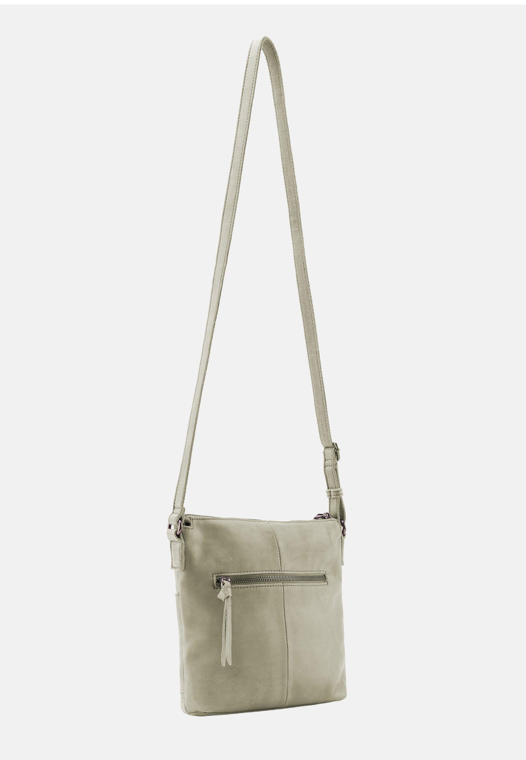 FREDsBRUDER- Handtaschen>Damen>Ledertaschen>Umhängetasche>Tasche mit Reißverschluss- My Old Friend Crossbag With Front Zipper- black / OS-caramel / OS-cactus / OS-sky blue / OS-lavender / OS