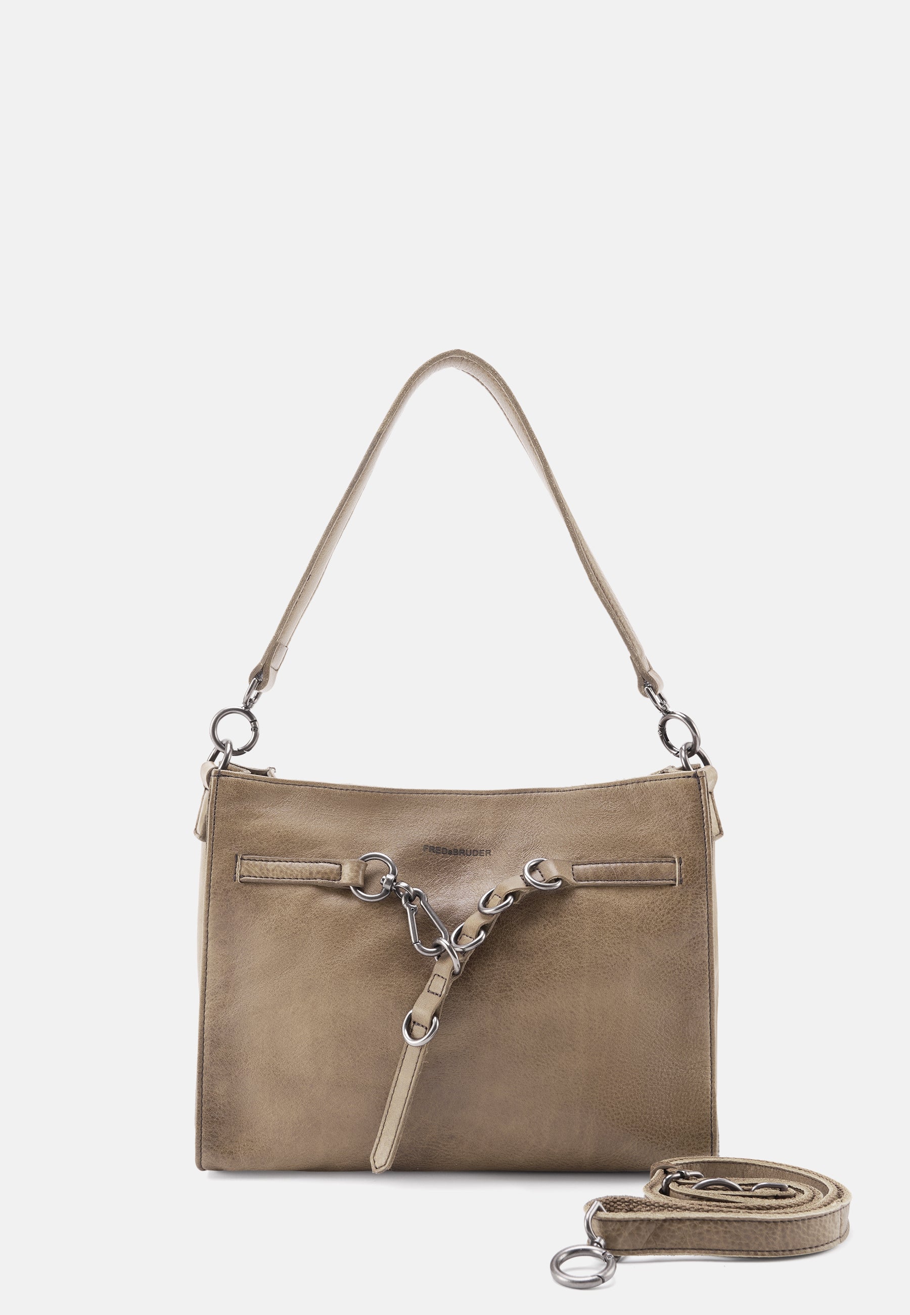 FREDsBRUDER- Handtaschen>Damen>Ledertaschen- Ride Easy Handbag- black / OS-caramel / OS-dirty stone / OS