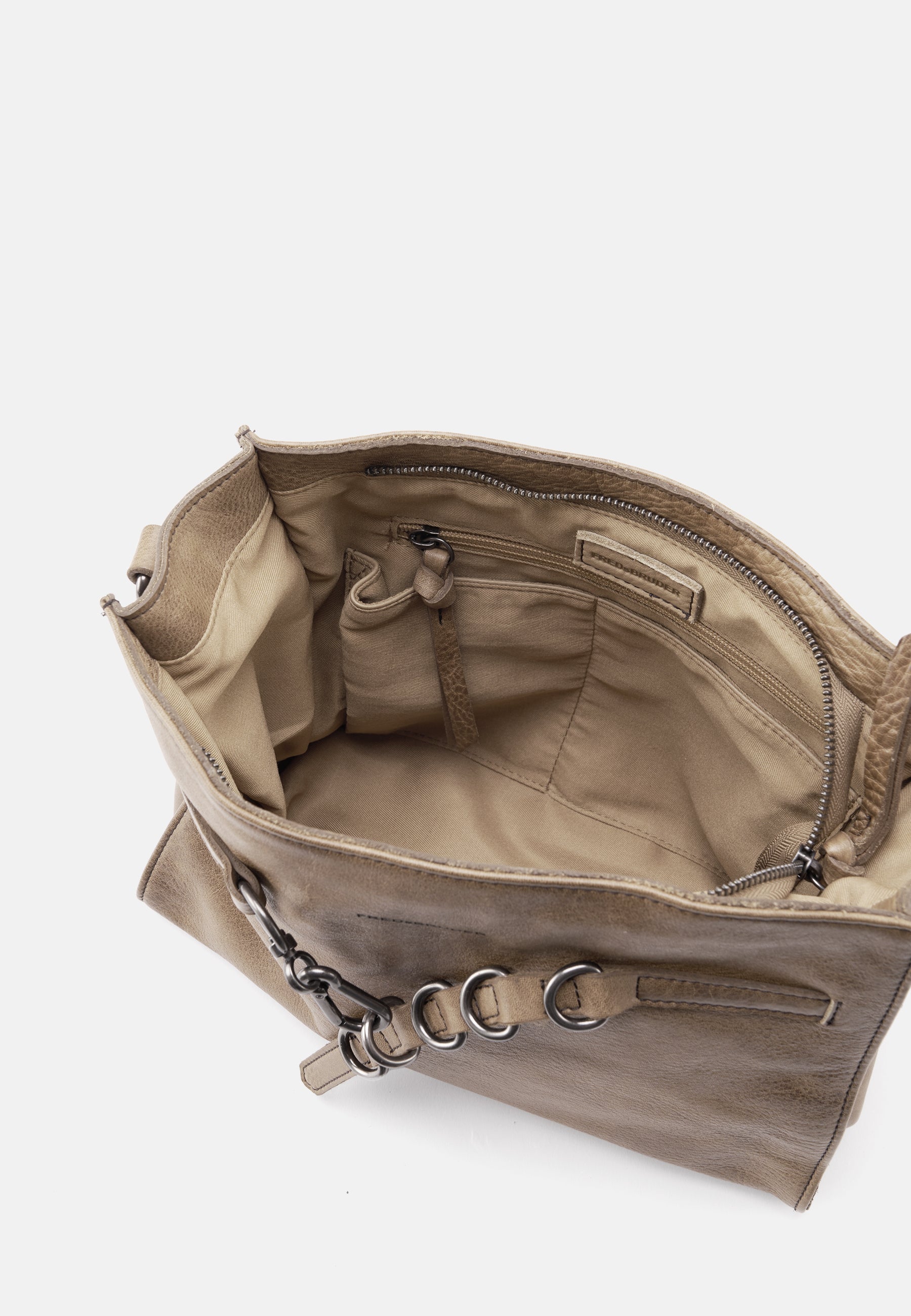 FREDsBRUDER- Handtaschen>Damen>Ledertaschen- Ride Easy Handbag- black / OS-caramel / OS-dirty stone / OS