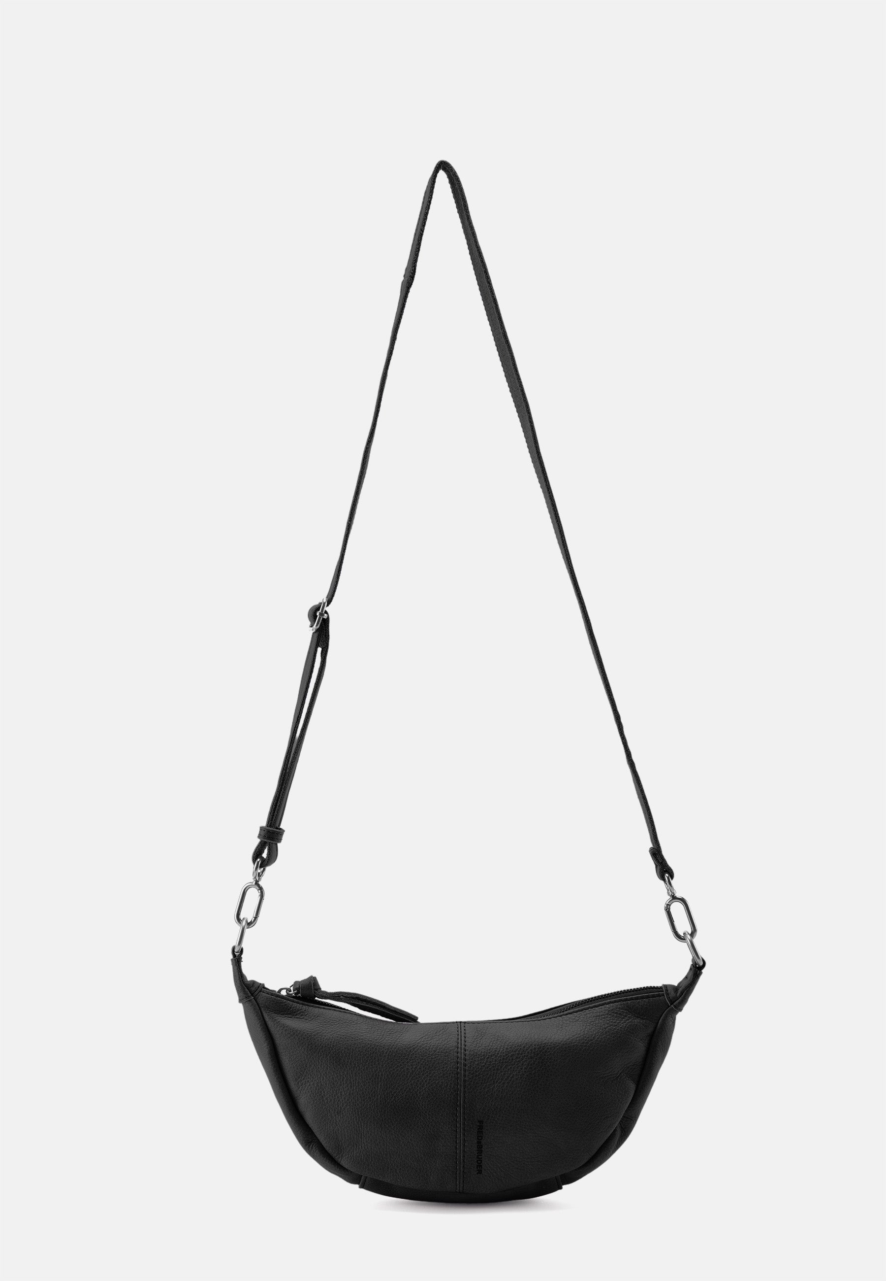 FREDsBRUDER- Handtaschen>>Ledertaschen>Halbmond Taschen Damen- My Old Friend Halfmoon Bag- black / OS-caramel / OS-sky blue / OS-lavender / OS