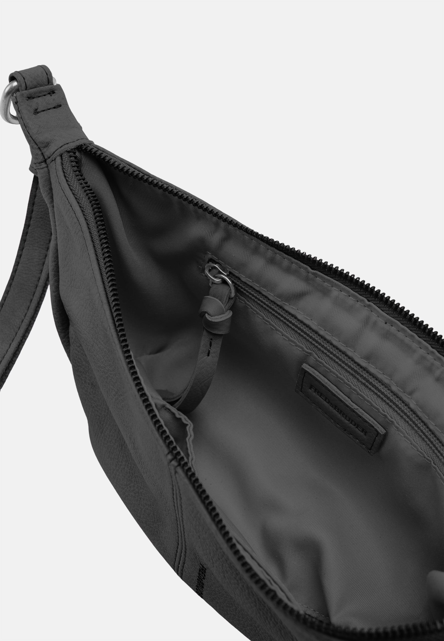 FREDsBRUDER- Handtaschen>>Ledertaschen>Halbmond Taschen Damen- My Old Friend Halfmoon Bag- black / OS-caramel / OS-sky blue / OS-lavender / OS