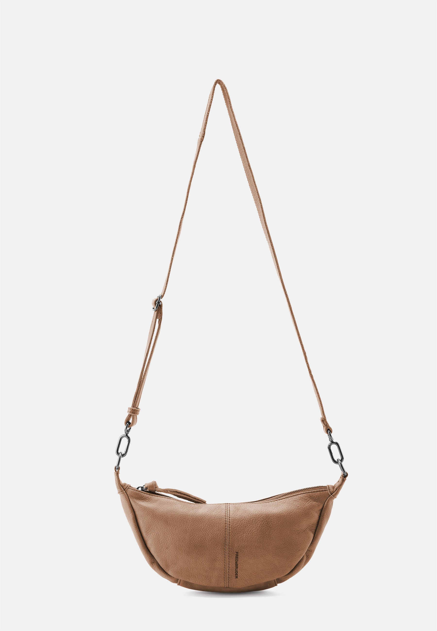FREDsBRUDER- Handtaschen>>Ledertaschen>Halbmond Taschen Damen- My Old Friend Halfmoon Bag- black / OS-caramel / OS-sky blue / OS-lavender / OS