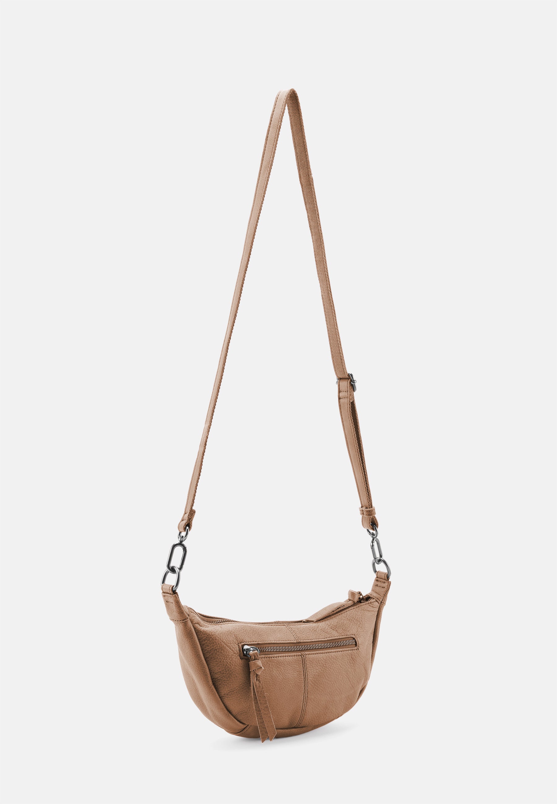 FREDsBRUDER- Handtaschen>>Ledertaschen>Halbmond Taschen Damen- My Old Friend Halfmoon Bag- black / OS-caramel / OS-sky blue / OS-lavender / OS
