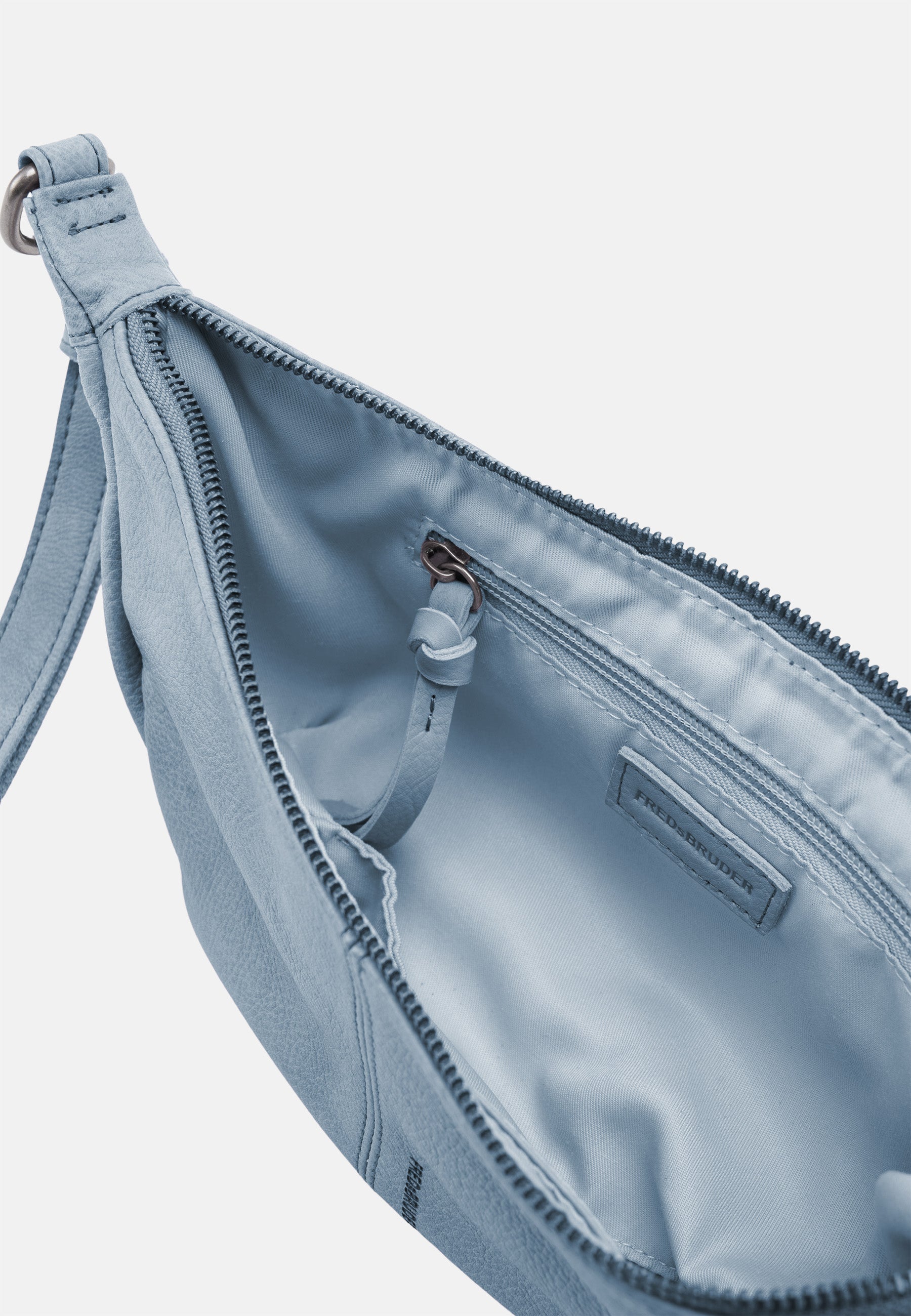 FREDsBRUDER- Handtaschen>>Ledertaschen>Halbmond Taschen Damen- My Old Friend Halfmoon Bag- black / OS-caramel / OS-sky blue / OS-lavender / OS