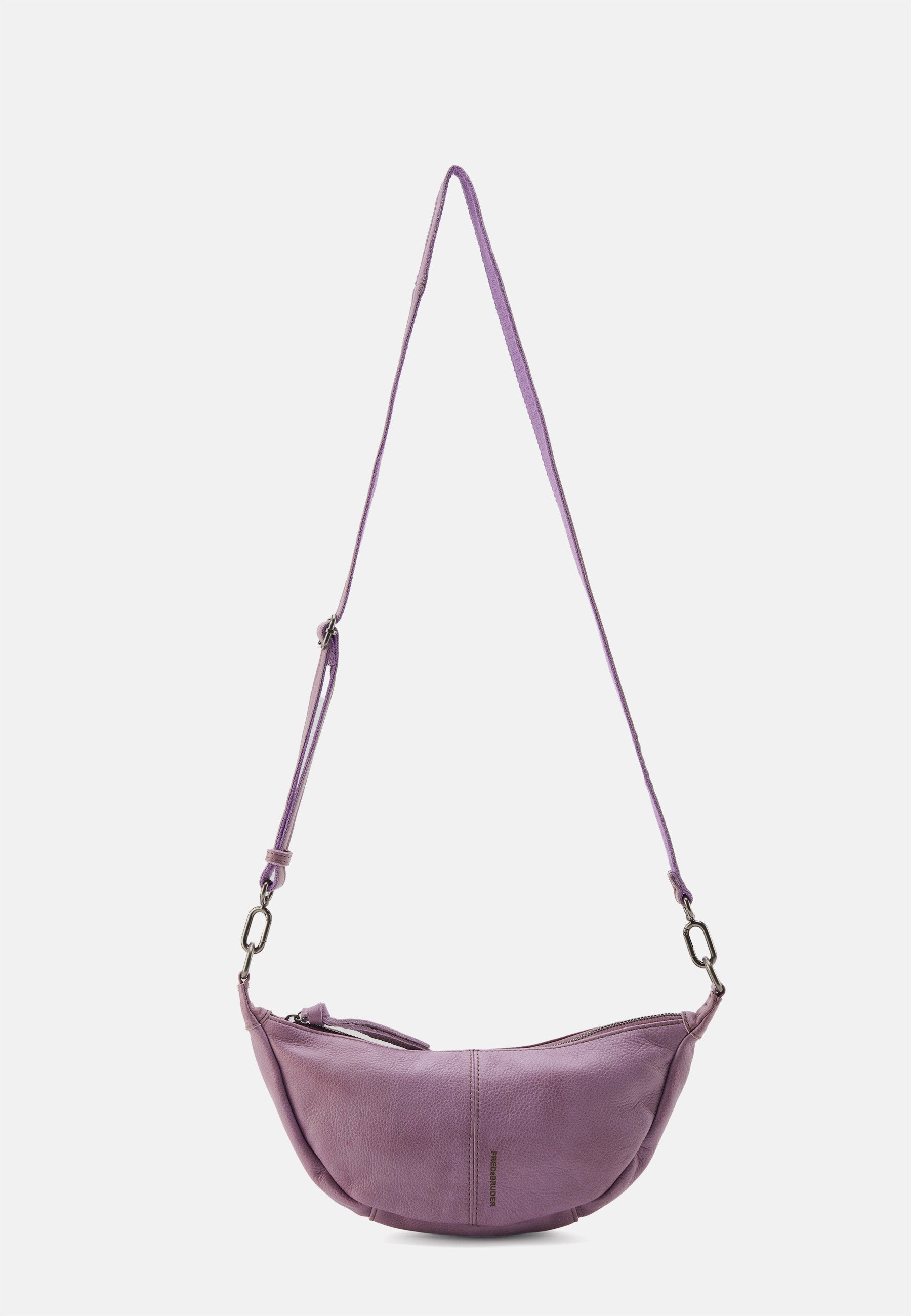 FREDsBRUDER- Handtaschen>>Ledertaschen>Halbmond Taschen Damen- My Old Friend Halfmoon Bag- black / OS-caramel / OS-sky blue / OS-lavender / OS