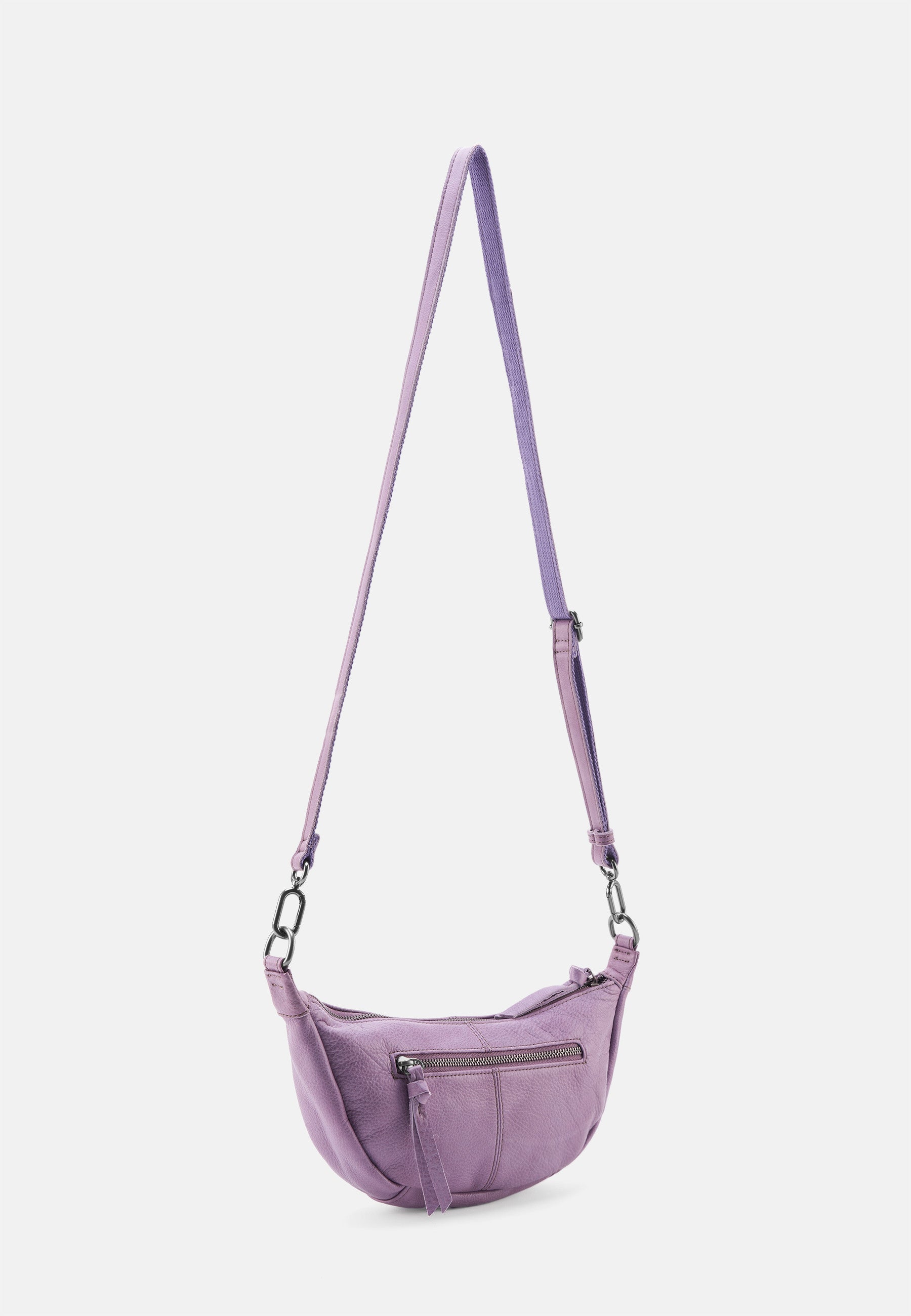 FREDsBRUDER- Handtaschen>>Ledertaschen>Halbmond Taschen Damen- My Old Friend Halfmoon Bag- black / OS-caramel / OS-sky blue / OS-lavender / OS