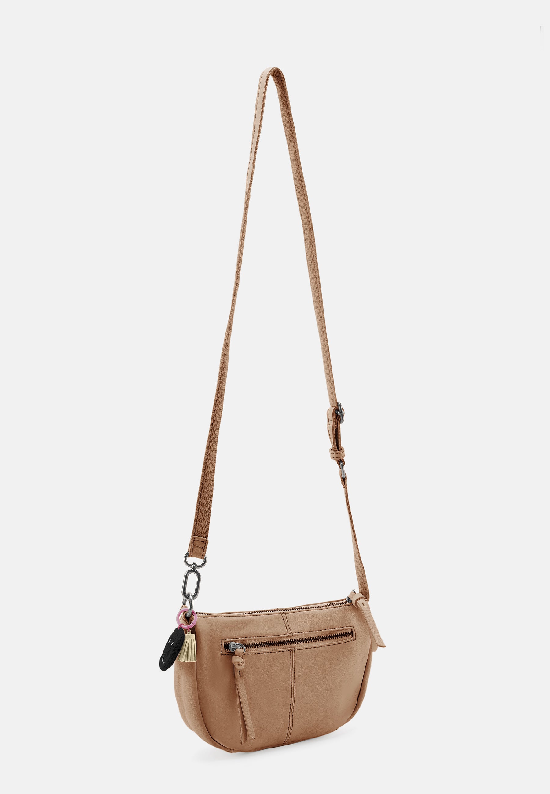 Take a Smile Halfmoon Bag