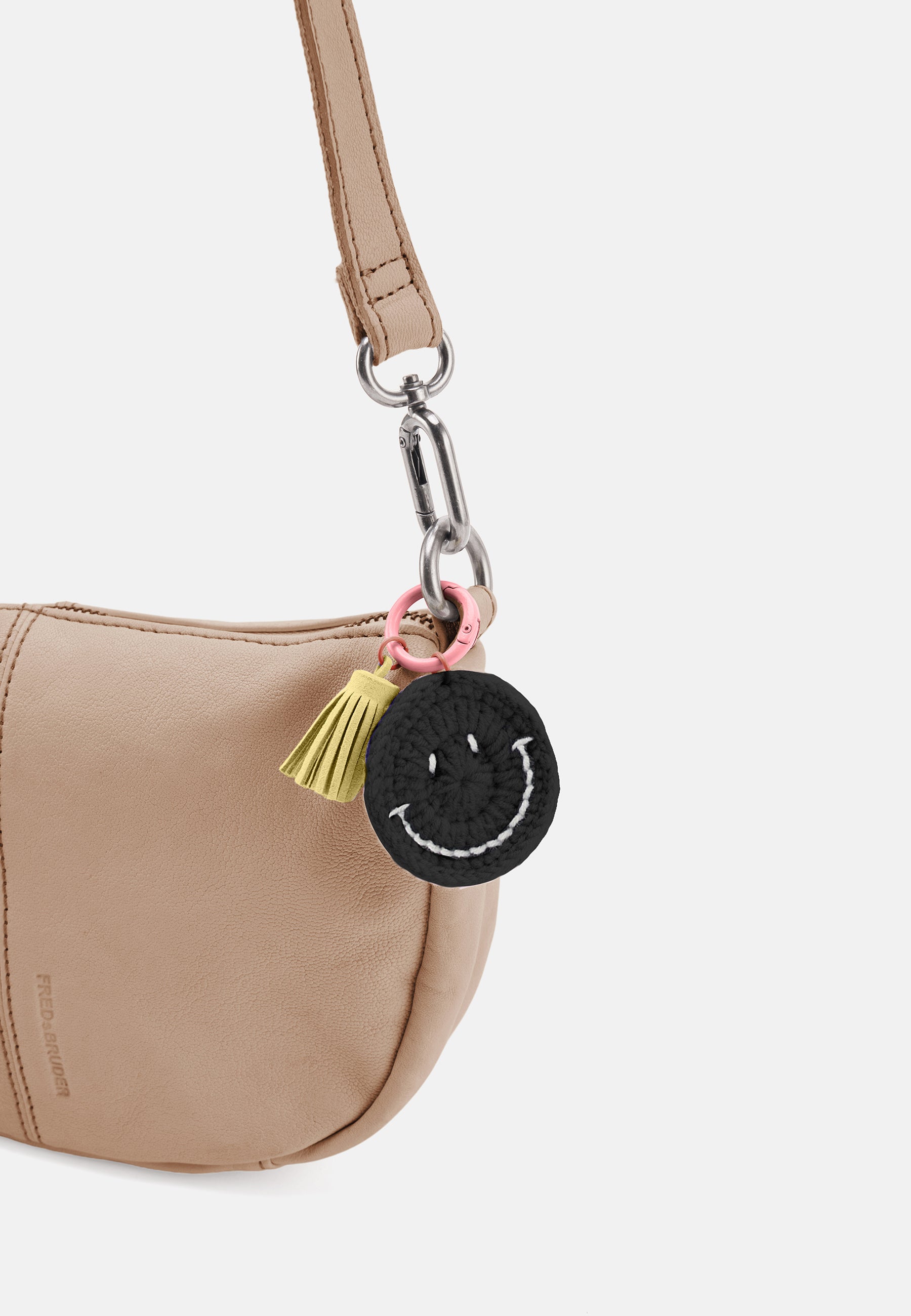 Take a Smile Halfmoon Bag