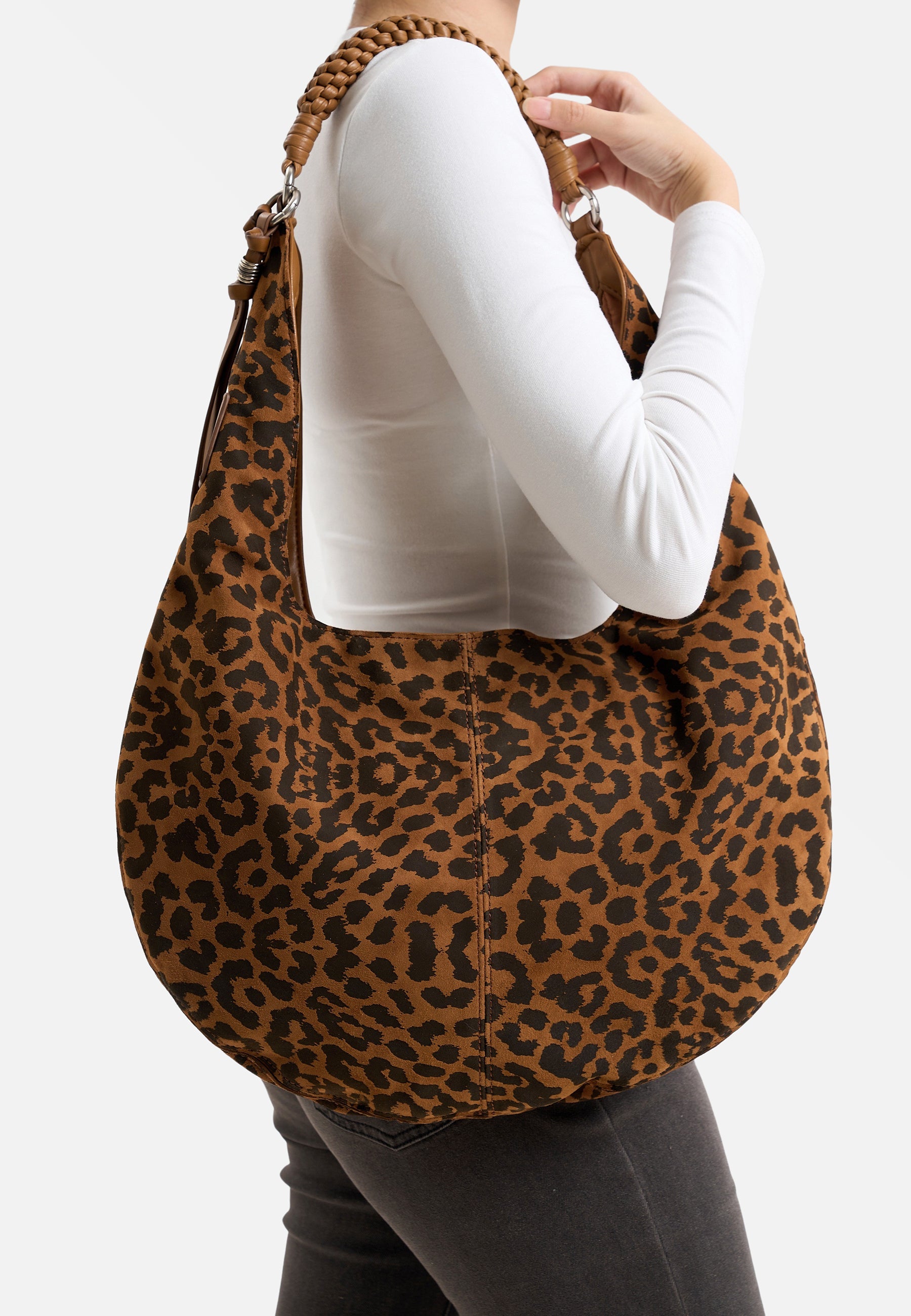 For Lovers Midi Hobo Leo