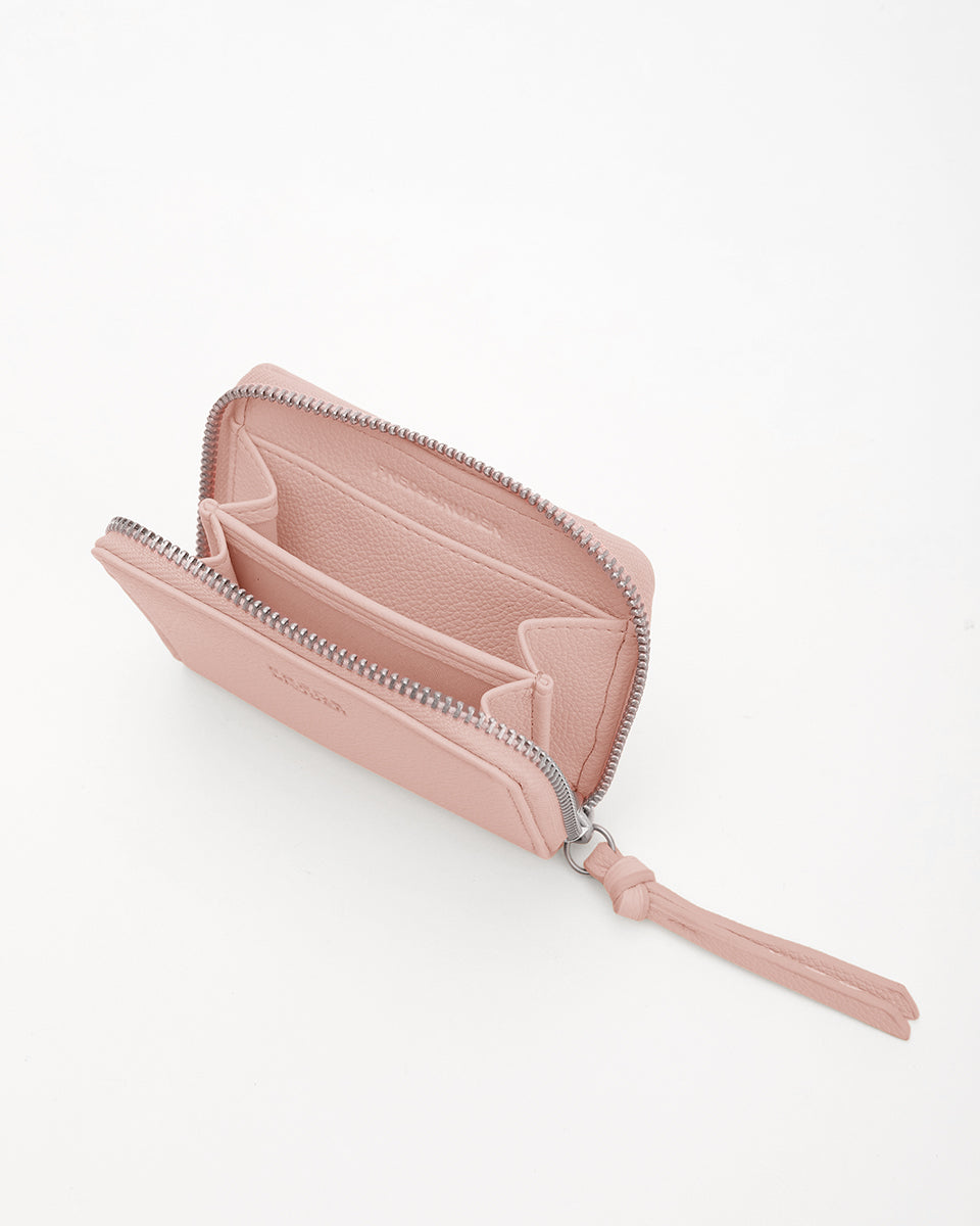 FREDsBRUDER- Accesoires>Damen>Ledergeldbörse>Lederportmonnaie>Kleingeldbeutel- Carry Me Everywhere Nugget- earthy brown / OS-rose / OS
