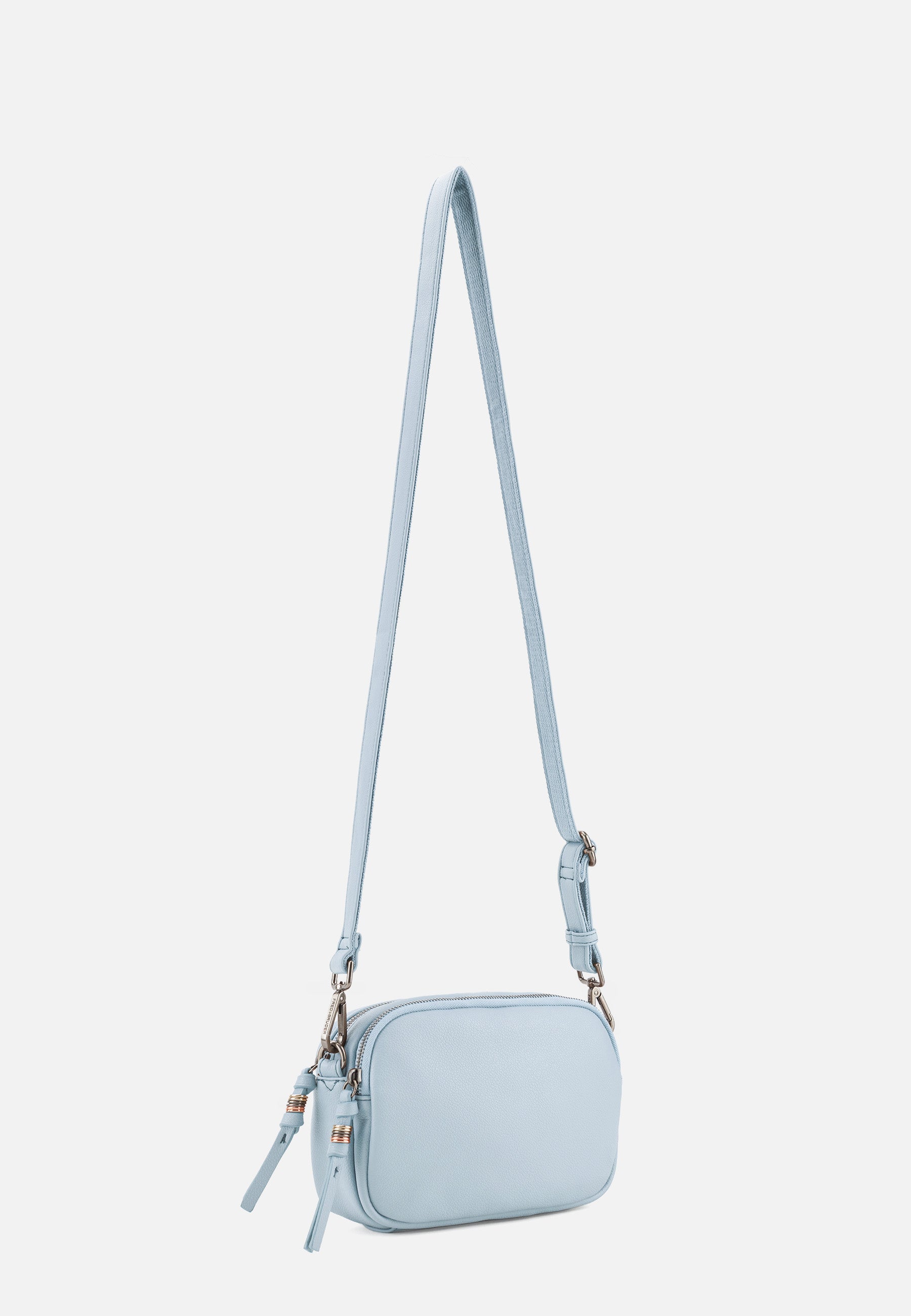 Sac Bandoulière FREDsBRUDER Bestie Camera Bag – Powder Taupe – Cuir (Neuf)