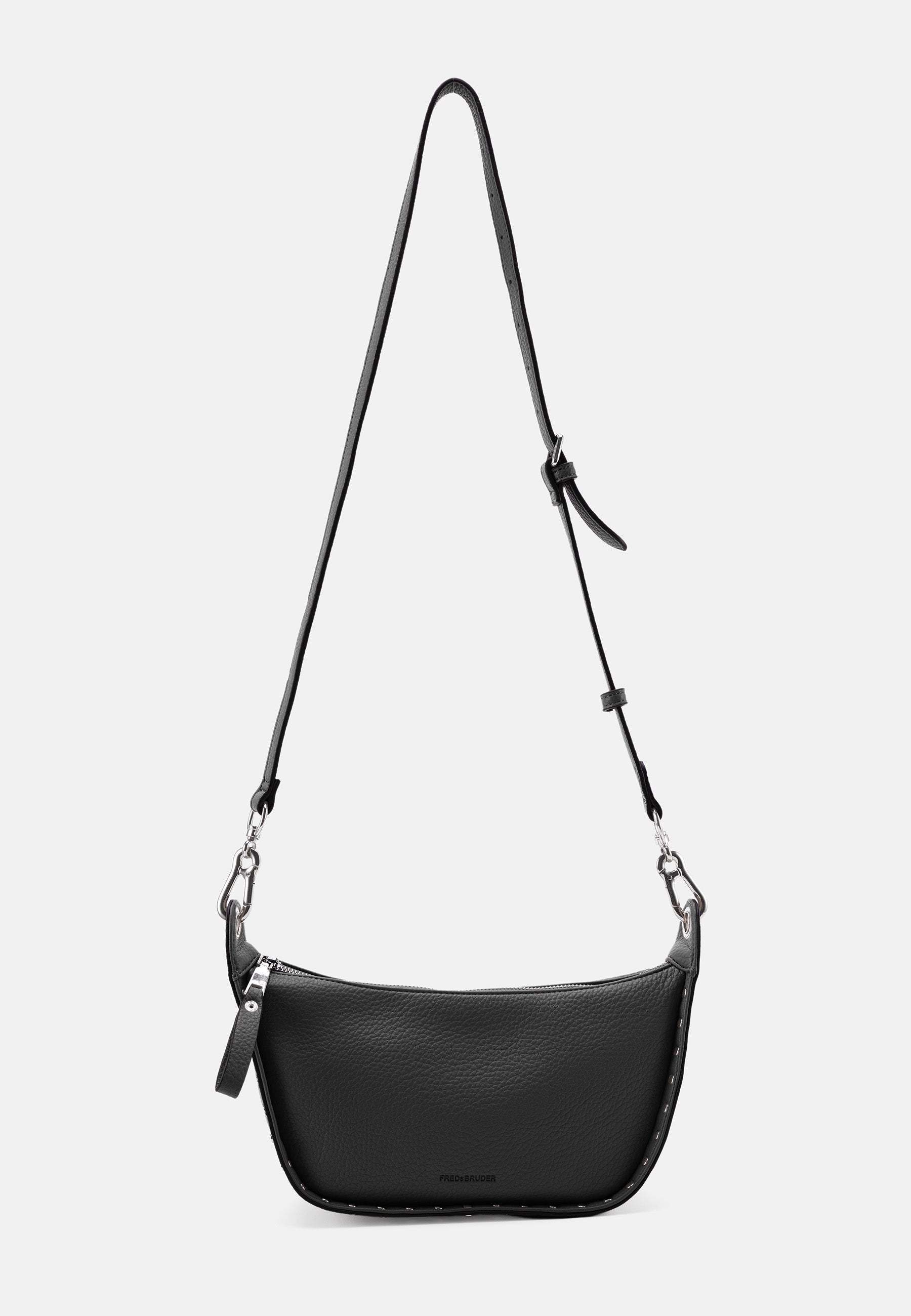 FREDsBRUDER- Handtaschen>Damen>Ledertaschen>Crossbody Taschen- Feel Wild Crossbag- black / OS-soft toffee / OS-stone / OS