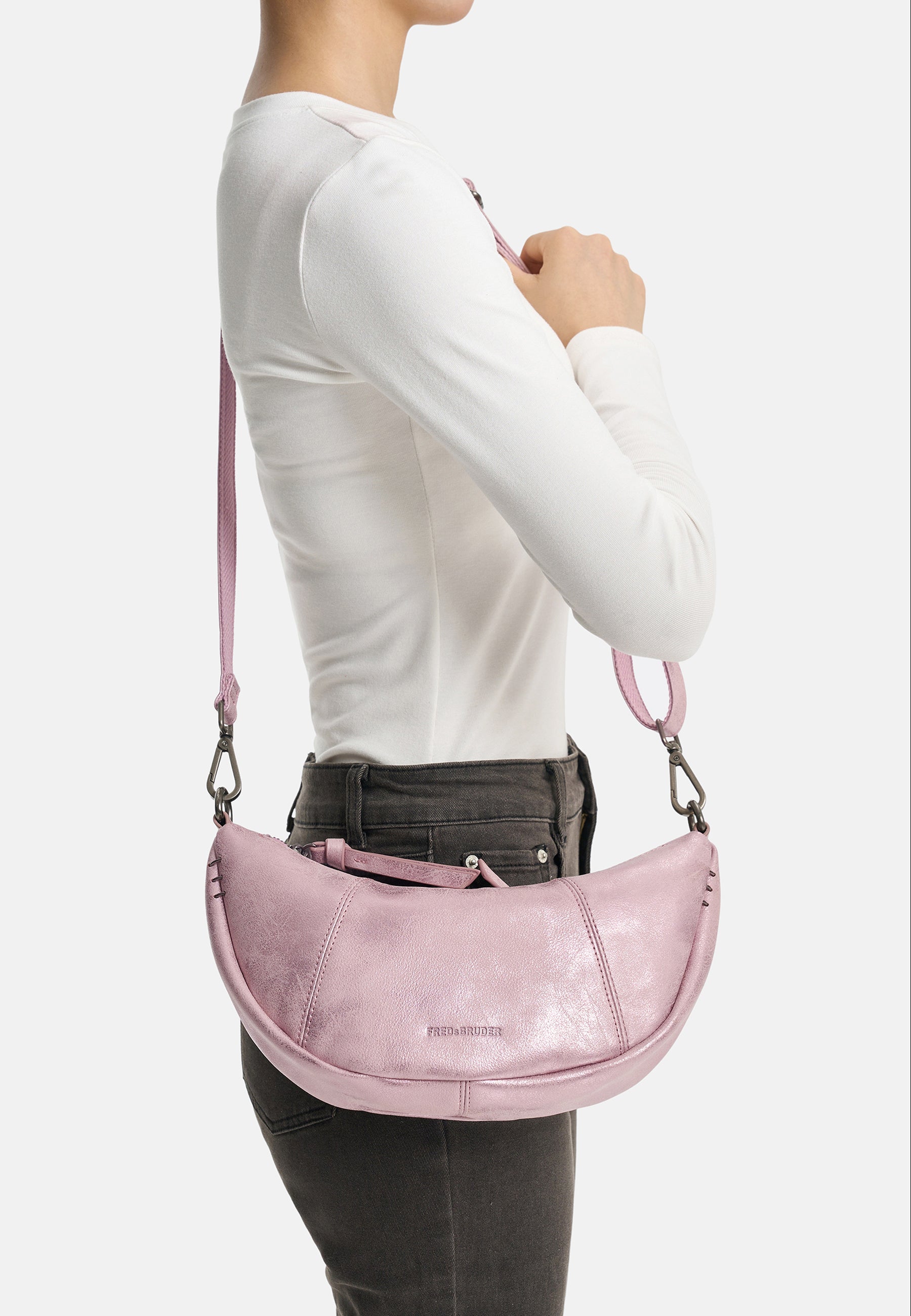 Rebel At Heart Halfmoon Bag