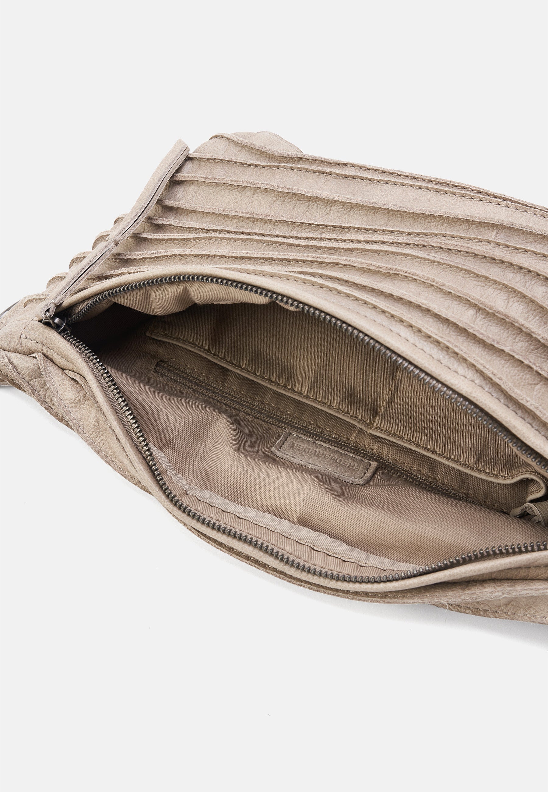 FREDsBRUDER- Handtaschen>Damen>Ledertaschen>Gürteltaschen- Riffel Beltbag- black / OS-caramel / OS-dirty stone / OS-sky blue / OS-lavender / OS-powder rose / OS