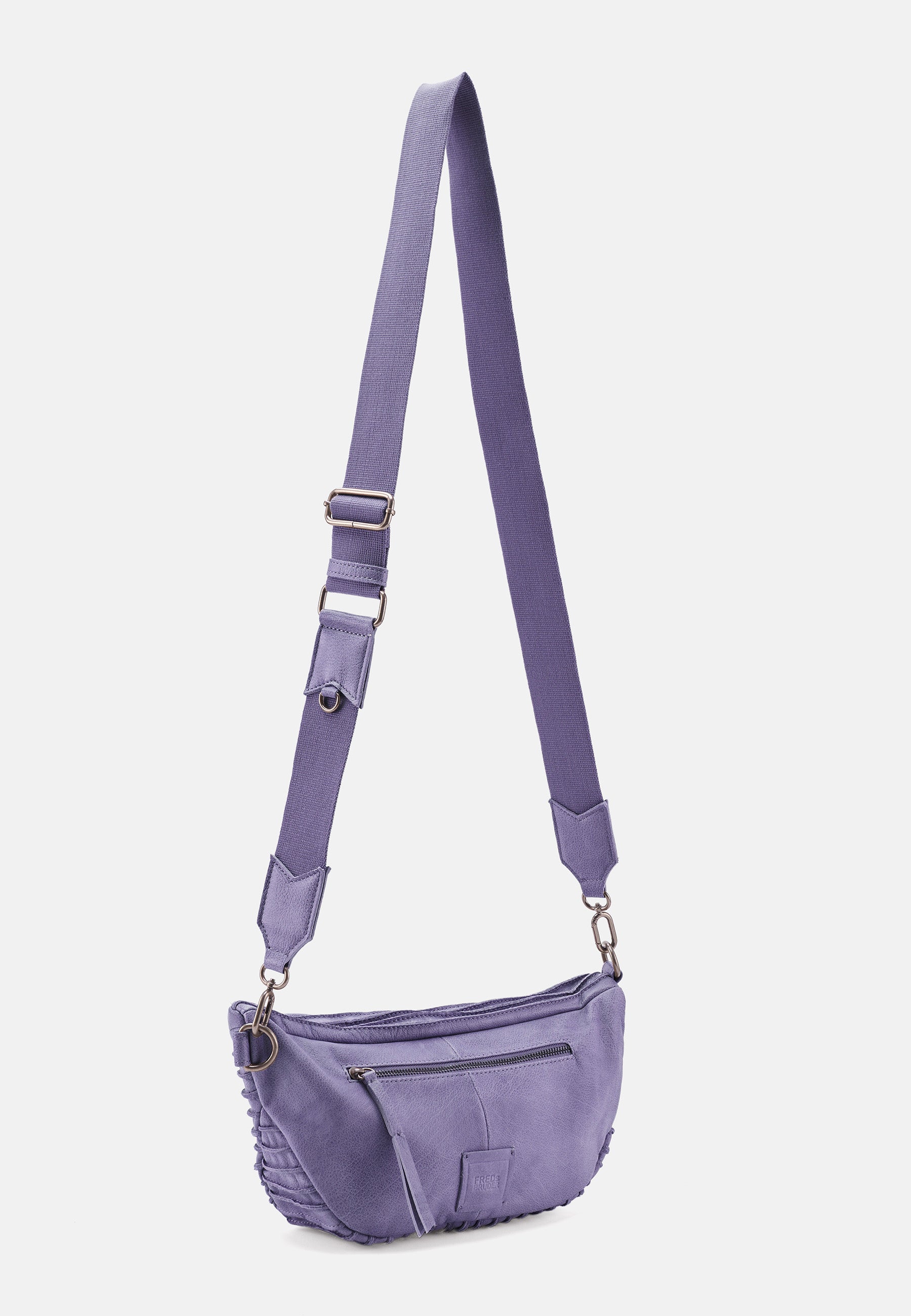FREDsBRUDER- Handtaschen>Damen>Ledertaschen>Gürteltaschen- Riffel Beltbag- black / OS-caramel / OS-dirty stone / OS-sky blue / OS-lavender / OS-powder rose / OS
