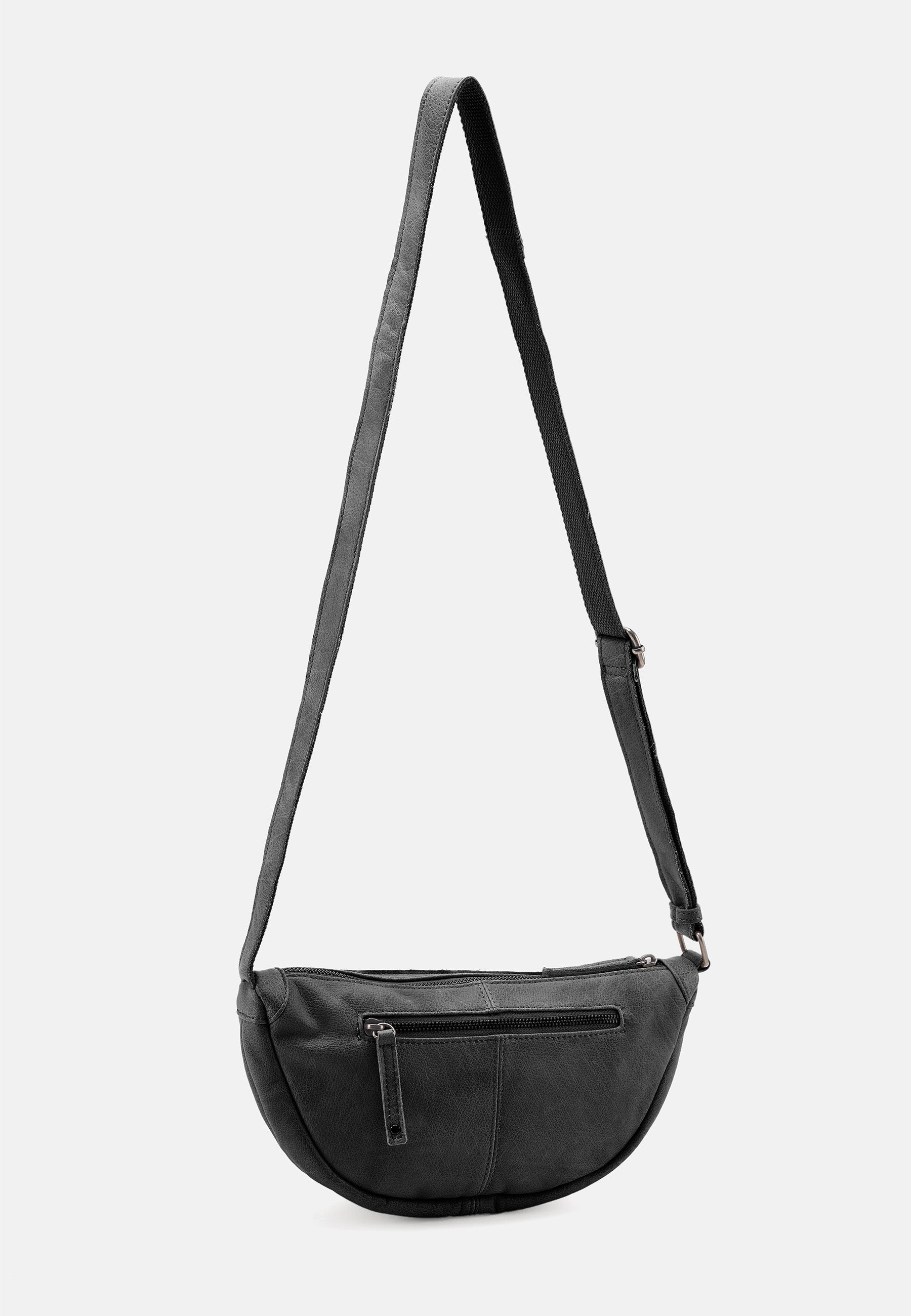 FREDsBRUDER- Handtaschen>Damen>Ledertaschen>Halbmond Taschen- Riffel Halfmoon Bag- black / OS-caramel / OS-sky blue / OS-lavender / OS