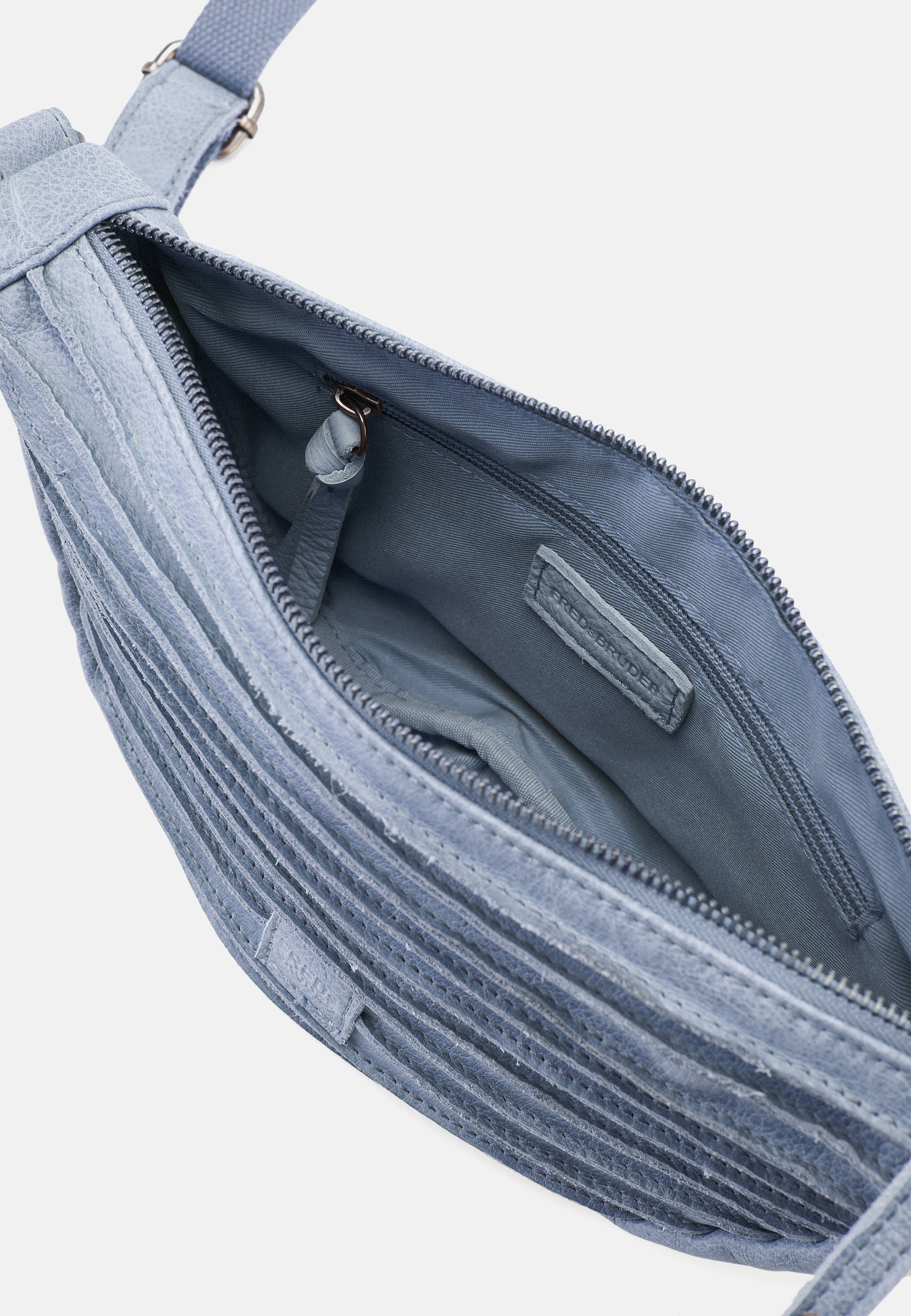 FREDsBRUDER- Handtaschen>Damen>Ledertaschen>Halbmond Taschen- Riffel Halfmoon Bag- black / OS-caramel / OS-sky blue / OS-lavender / OS