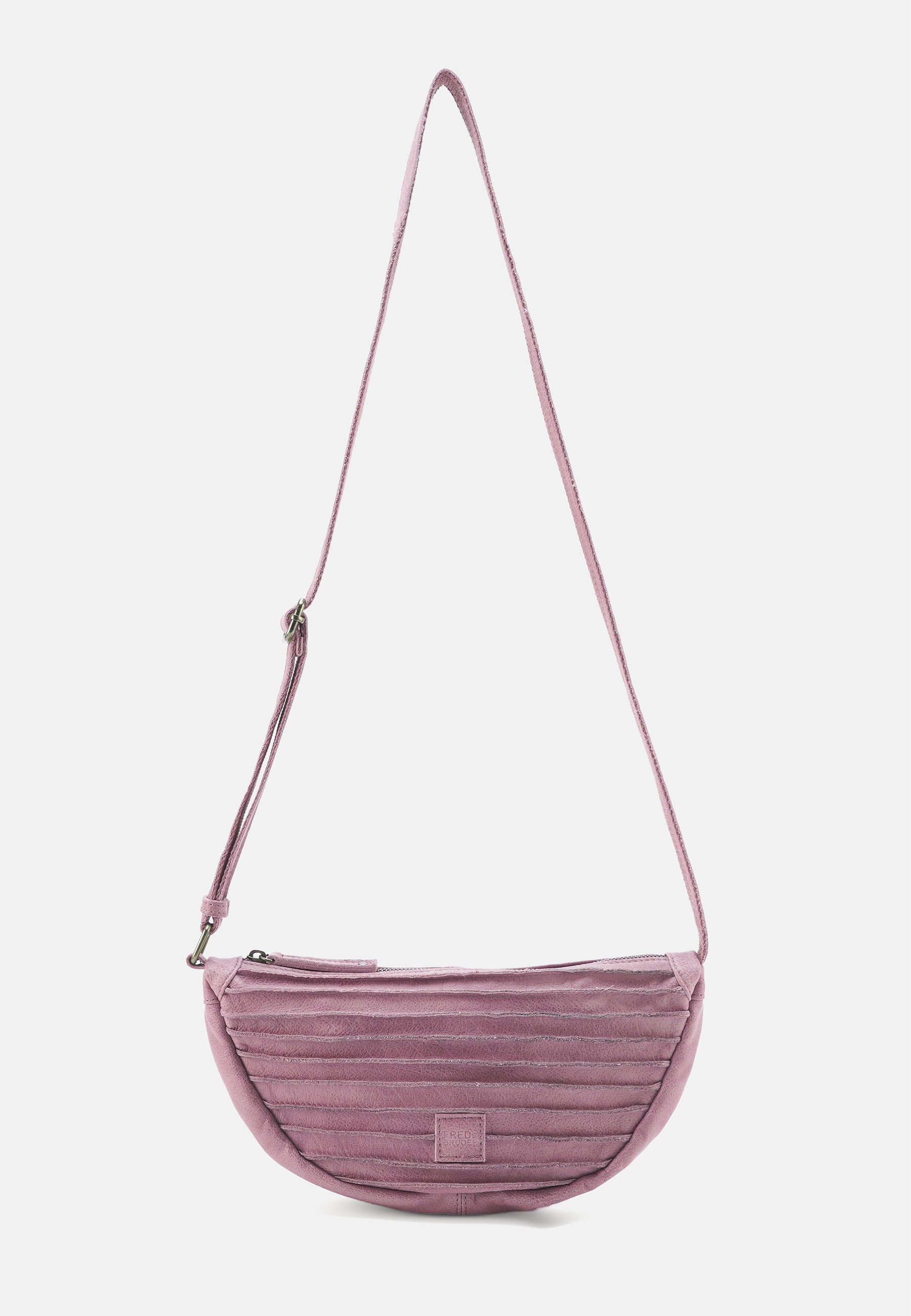 FREDsBRUDER- Handtaschen>Damen>Ledertaschen>Halbmond Taschen- Riffel Halfmoon Bag- black / OS-caramel / OS-sky blue / OS-lavender / OS