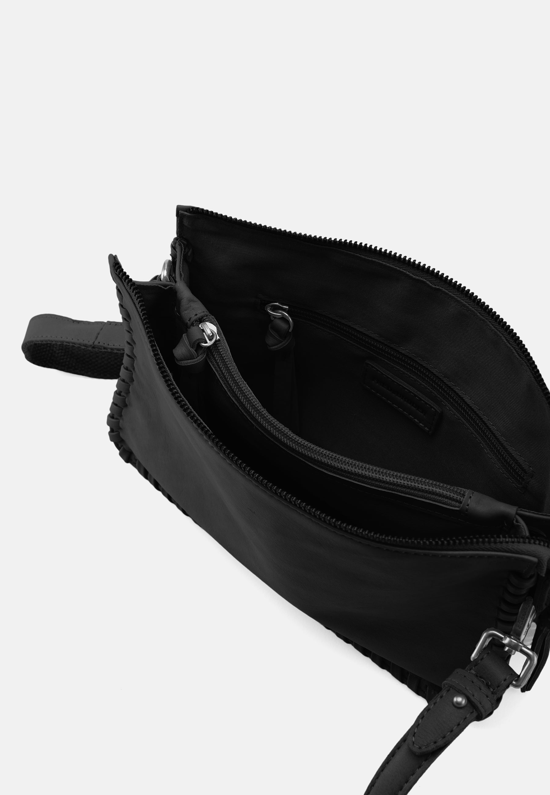 Umhängetasche Clutch Fredsbruder Clutch Schwarz Calm Crossbag