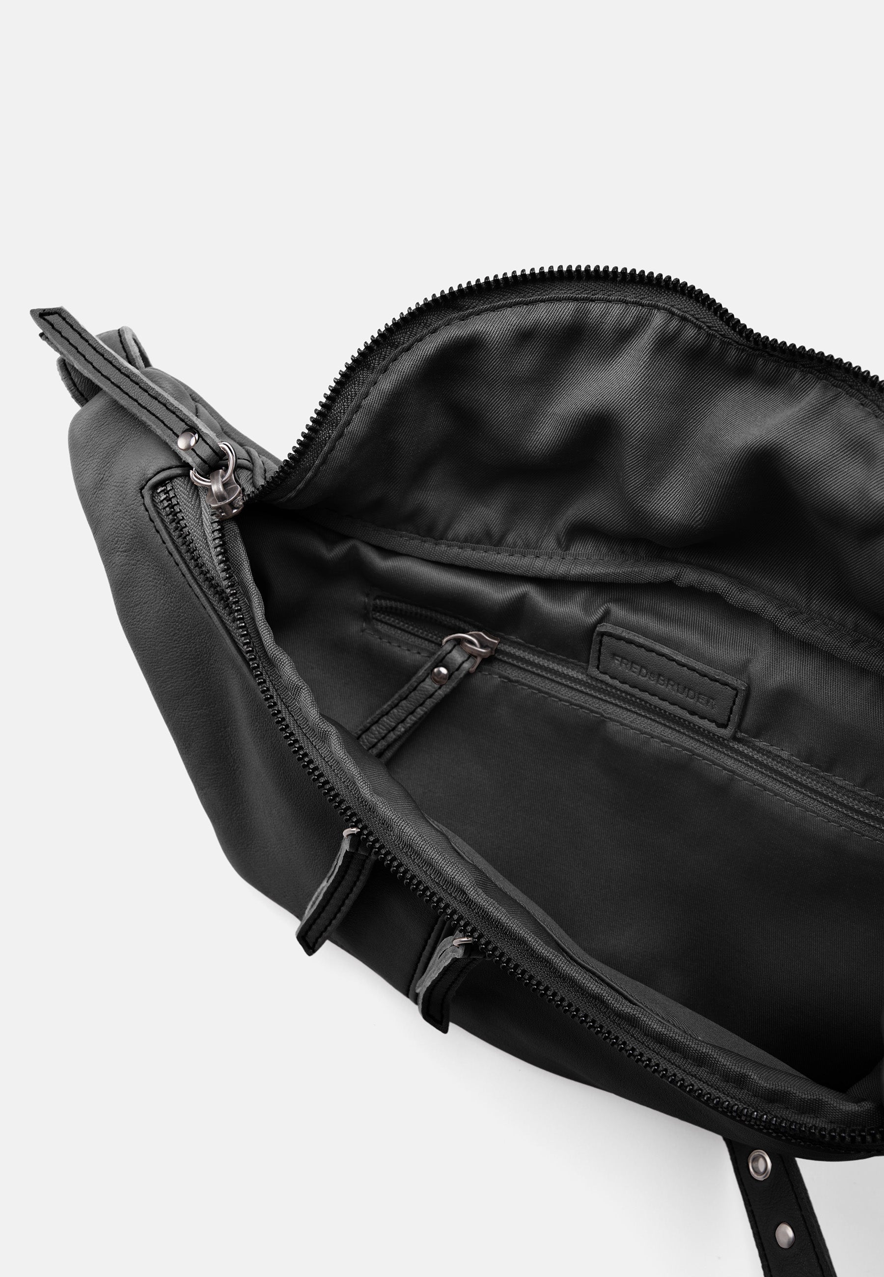 FREDsBRUDER- Handtaschen>Damen>Ledertaschen>Gürteltasche- Me and My Beltbag- black / OS-caramel / OS-dusty blue / OS